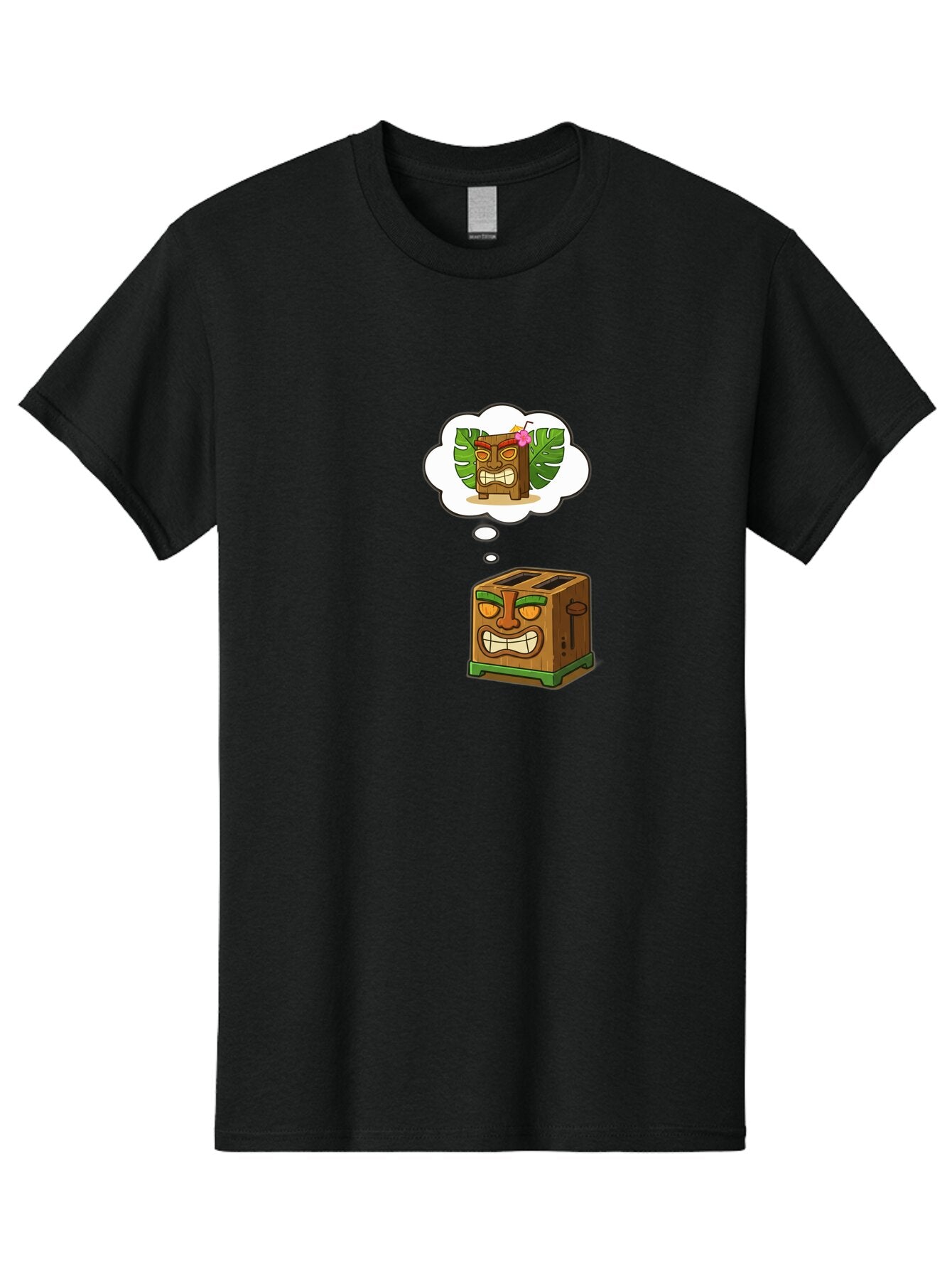 Tiki-Toaster Men'S Graphic Tee, 100% Cotton, Comfortable Casual Summer Wear, Machine Washable, Vintage Camera, Old Camera, Antique Camera, Black Camera, Classic Photography, Photography Equipment, Nostalgic Device, Film Camera, Camera Art Ban774 5