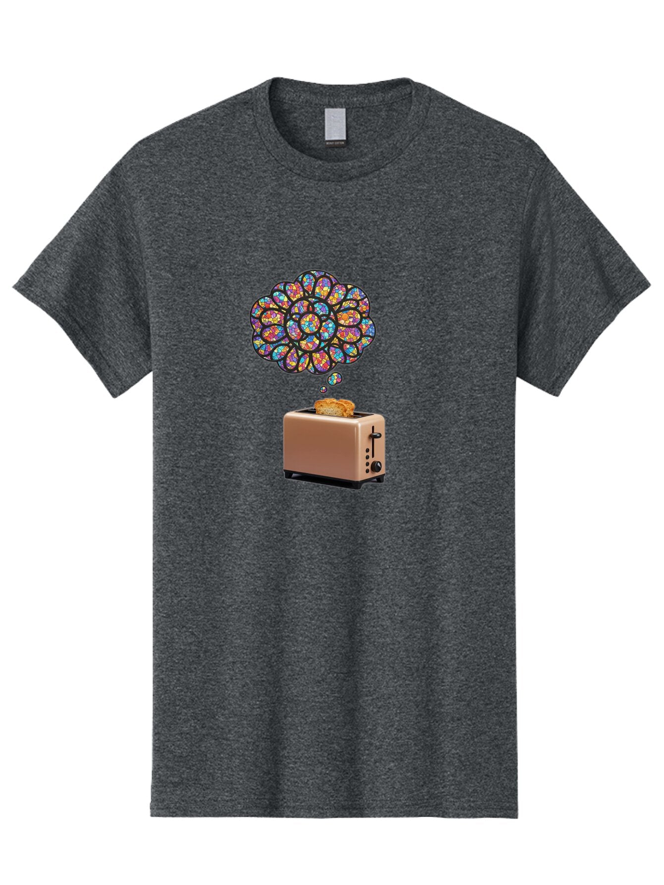 Toast-And-Thought-Bubble Men'S Graphic Tee, 100% Cotton, Comfortable Casual Summer Wear, Machine Washable, Vintage Camera, Old Camera, Antique Camera, Black Camera, Classic Photography, Photography Equipment, Nostalgic Device, Film Camera, Ban778 11