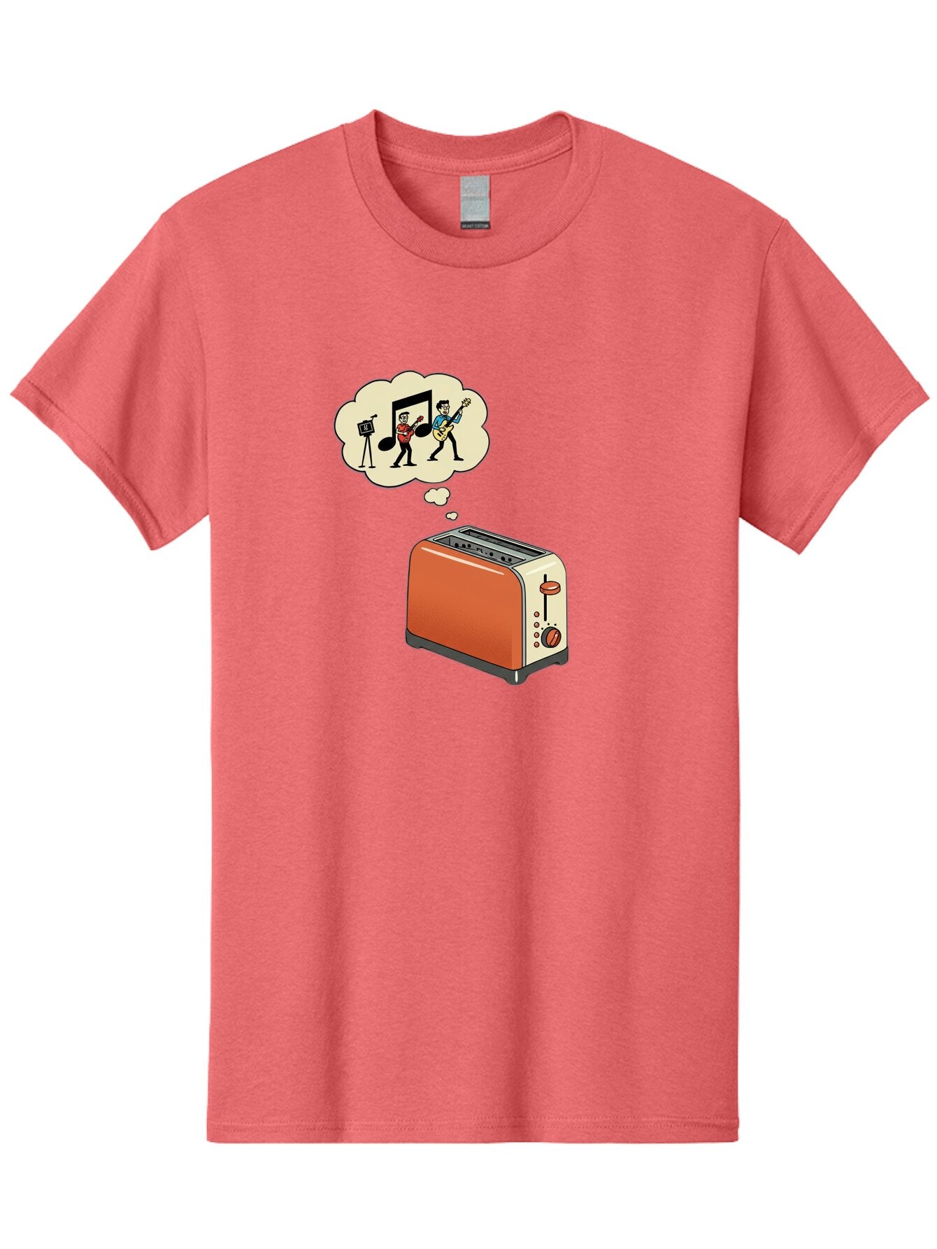 Toaster-Dreams-Of-Music Men'S Graphic Tee, 100% Cotton, Comfortable Casual Summer Wear, Machine Washable, Vintage Camera, Old Camera, Antique Camera, Black Camera, Classic Photography, Photography Equipment, Nostalgic Device, Film Camera, Ban782 7