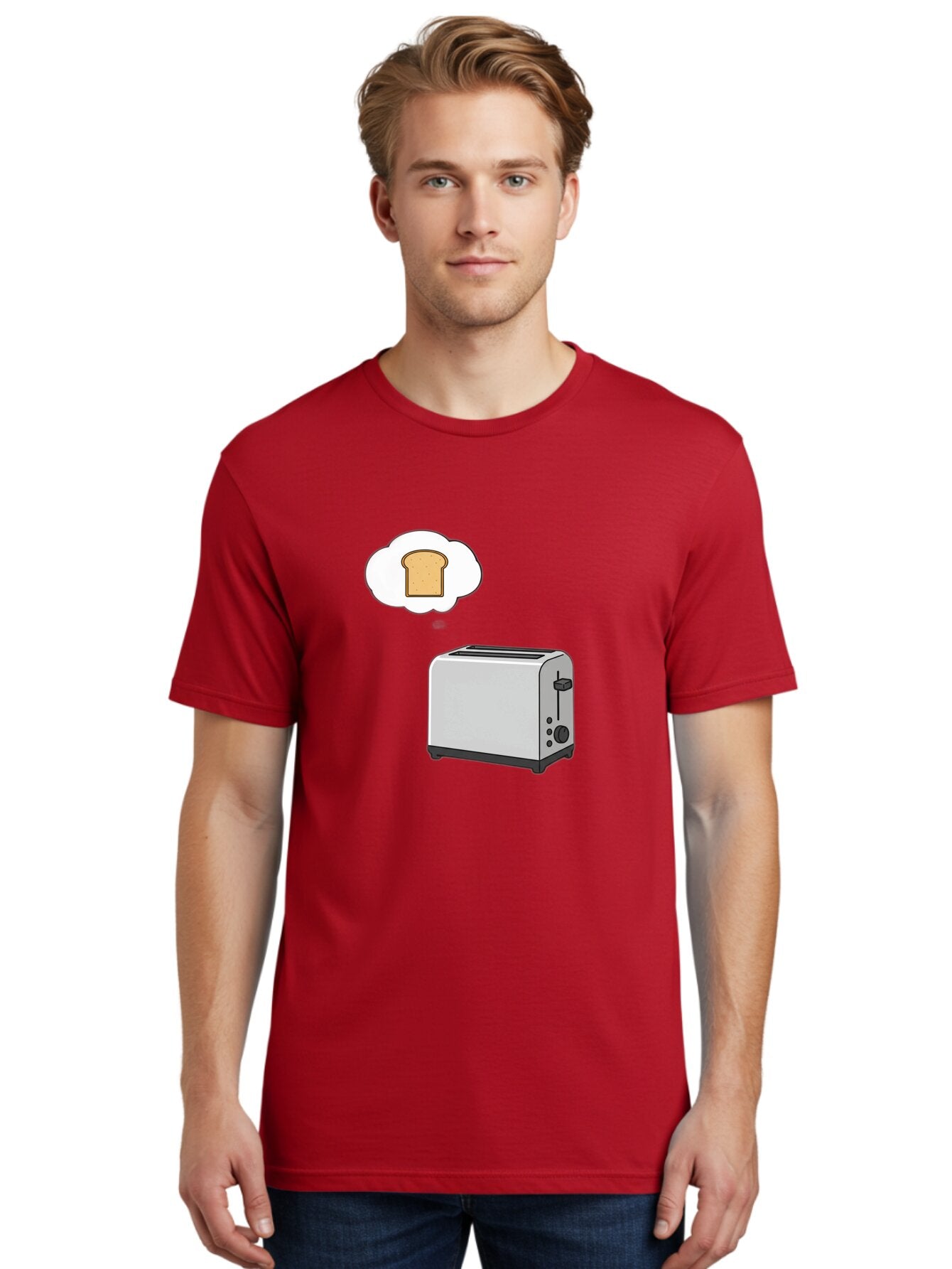 Toaster-Thinking-Of-Toast Men'S Graphic Tee, 100% Cotton, Comfortable Casual Summer Wear, Machine Washable, Vintage Camera, Old Camera, Antique Camera, Black Camera, Classic Photography, Photography Equipment, Nostalgic Device, Film Camera, Ban783 24