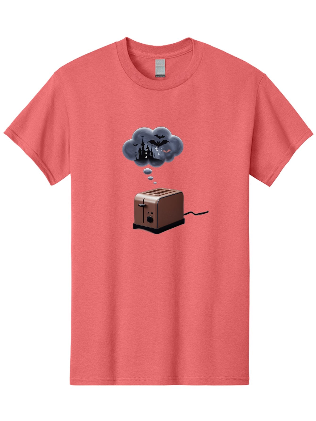 Toaster-Thought-Bubble-1 Men'S Graphic Tee, 100% Cotton, Comfortable Casual Summer Wear, Machine Washable, Vintage Camera, Old Camera, Antique Camera, Black Camera, Classic Photography, Photography Equipment, Nostalgic Device, Film Camera, Ban784 14