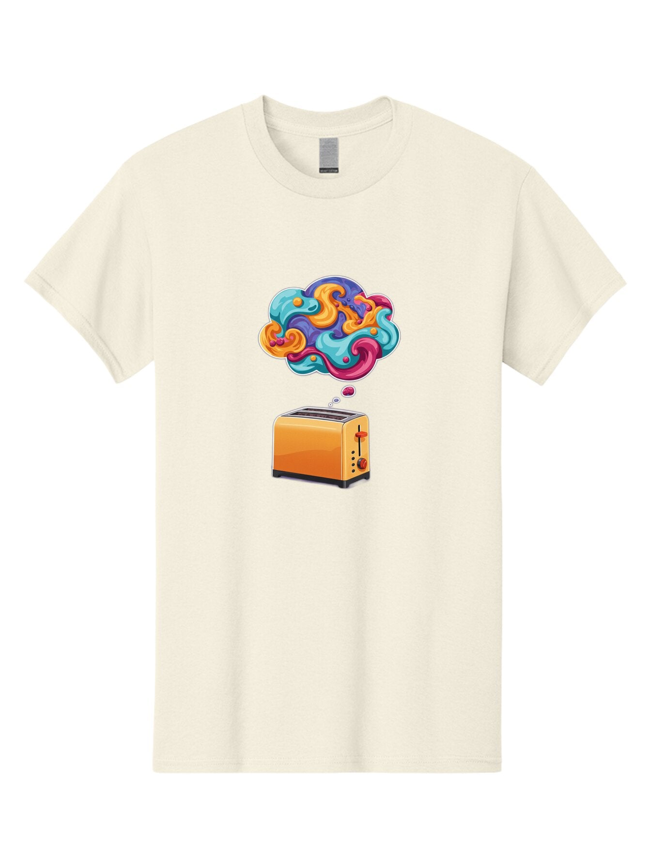 Toaster-Thought-Bubble Men'S Graphic Tee, 100% Cotton, Comfortable Casual Summer Wear, Machine Washable, Vintage Camera, Old Camera, Antique Camera, Black Camera, Classic Photography, Photography Equipment, Nostalgic Device, Film Camera, Ban785 4