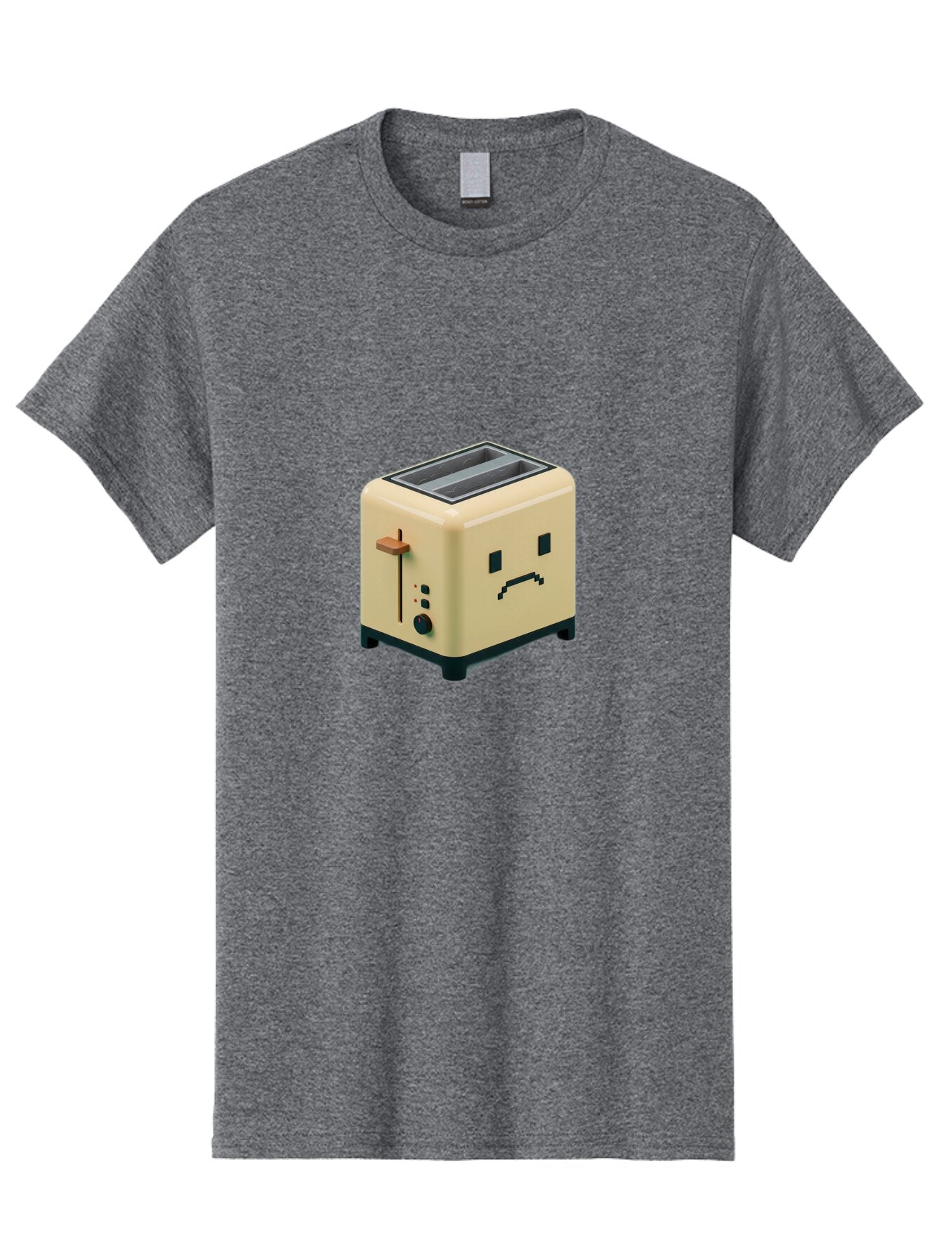 Toaster-With-Pixelated-Face Men'S Graphic Tee, 100% Cotton, Comfortable Casual Summer Wear, Machine Washable, Vintage Camera, Old Camera, Antique Camera, Black Camera, Classic Photography, Photography Equipment, Nostalgic Device, Film Camera, Ban787 6