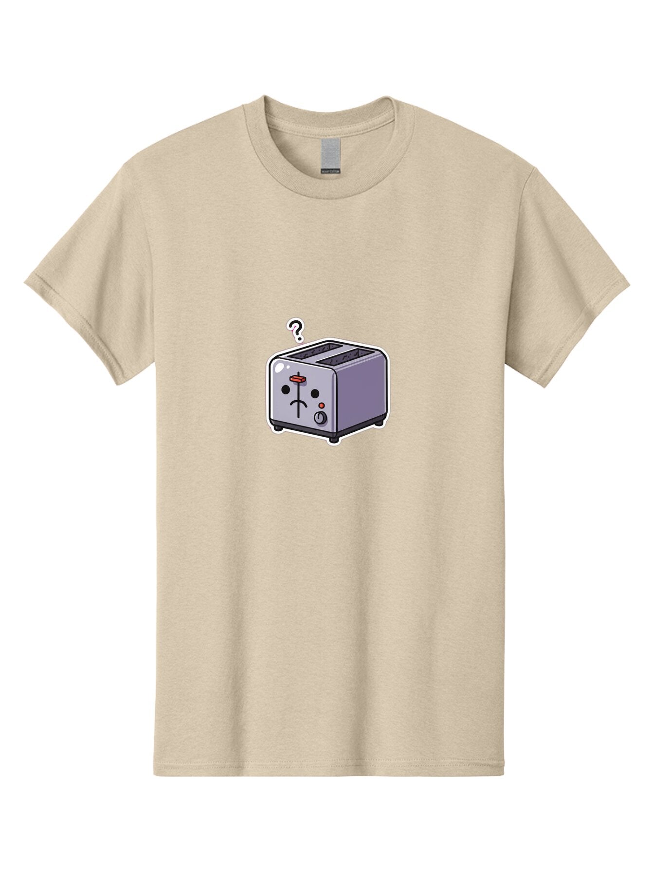 Toaster-With-Question-Mark Men'S Graphic Tee, 100% Cotton, Comfortable Casual Summer Wear, Machine Washable, Vintage Camera, Old Camera, Antique Camera, Black Camera, Classic Photography, Photography Equipment, Nostalgic Device, Film Camera, Ban788 3