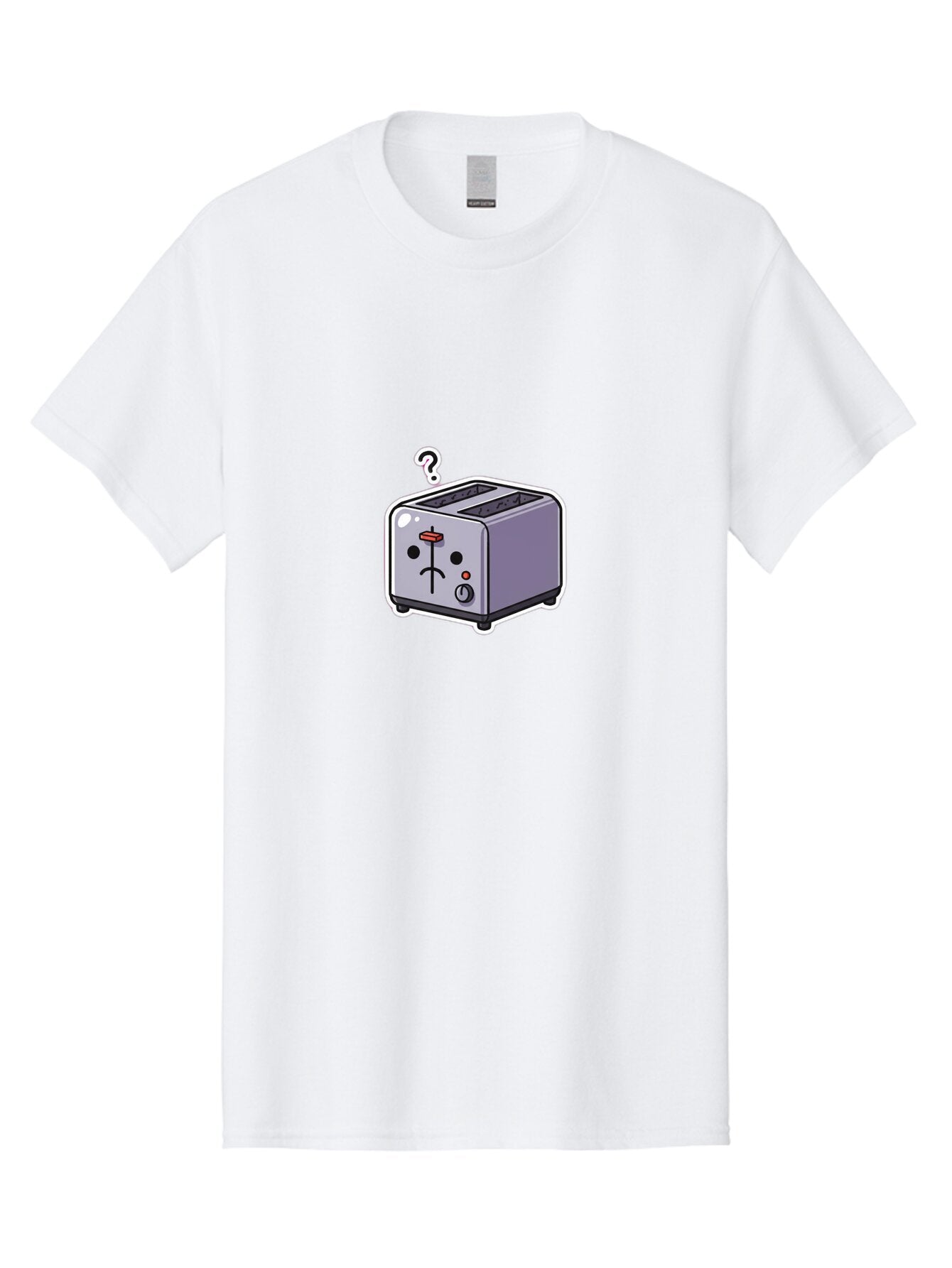 Toaster-With-Question-Mark Men'S Graphic Tee, 100% Cotton, Comfortable Casual Summer Wear, Machine Washable, Vintage Camera, Old Camera, Antique Camera, Black Camera, Classic Photography, Photography Equipment, Nostalgic Device, Film Camera, Ban788 5