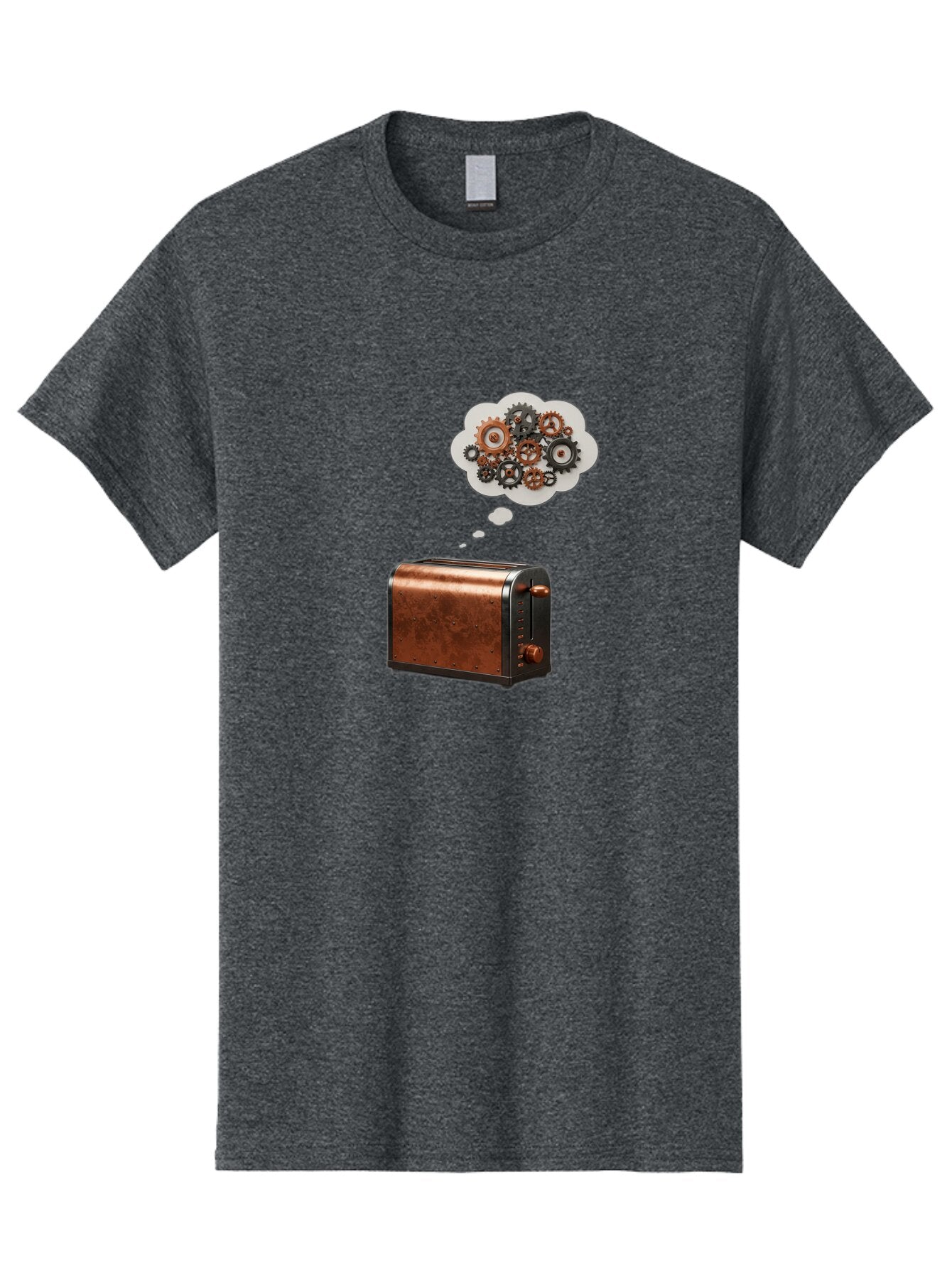 Toaster-With-Thinking-Gears Men'S Graphic Tee, 100% Cotton, Comfortable Casual Summer Wear, Machine Washable, Vintage Camera, Old Camera, Antique Camera, Black Camera, Classic Photography, Photography Equipment, Nostalgic Device, Film Camera, Ban789 10