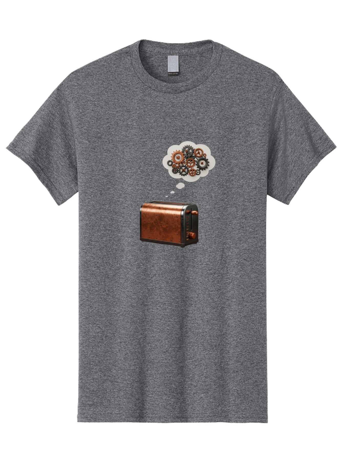 Toaster-With-Thinking-Gears Men'S Graphic Tee, 100% Cotton, Comfortable Casual Summer Wear, Machine Washable, Vintage Camera, Old Camera, Antique Camera, Black Camera, Classic Photography, Photography Equipment, Nostalgic Device, Film Camera, Ban789 15