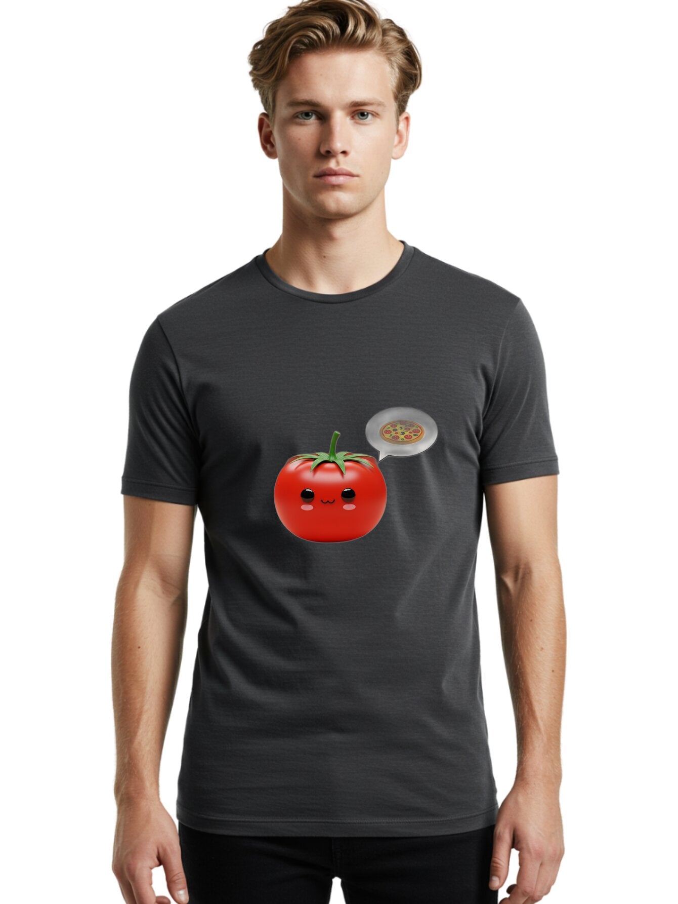 Tomato-Emoji Men'S Graphic Tee, 100% Cotton, Comfortable Casual Summer Wear, Machine Washable, Vintage Camera, Old Camera, Antique Camera, Black Camera, Classic Photography, Photography Equipment, Nostalgic Device, Film Camera, Camera Art Ban799 23