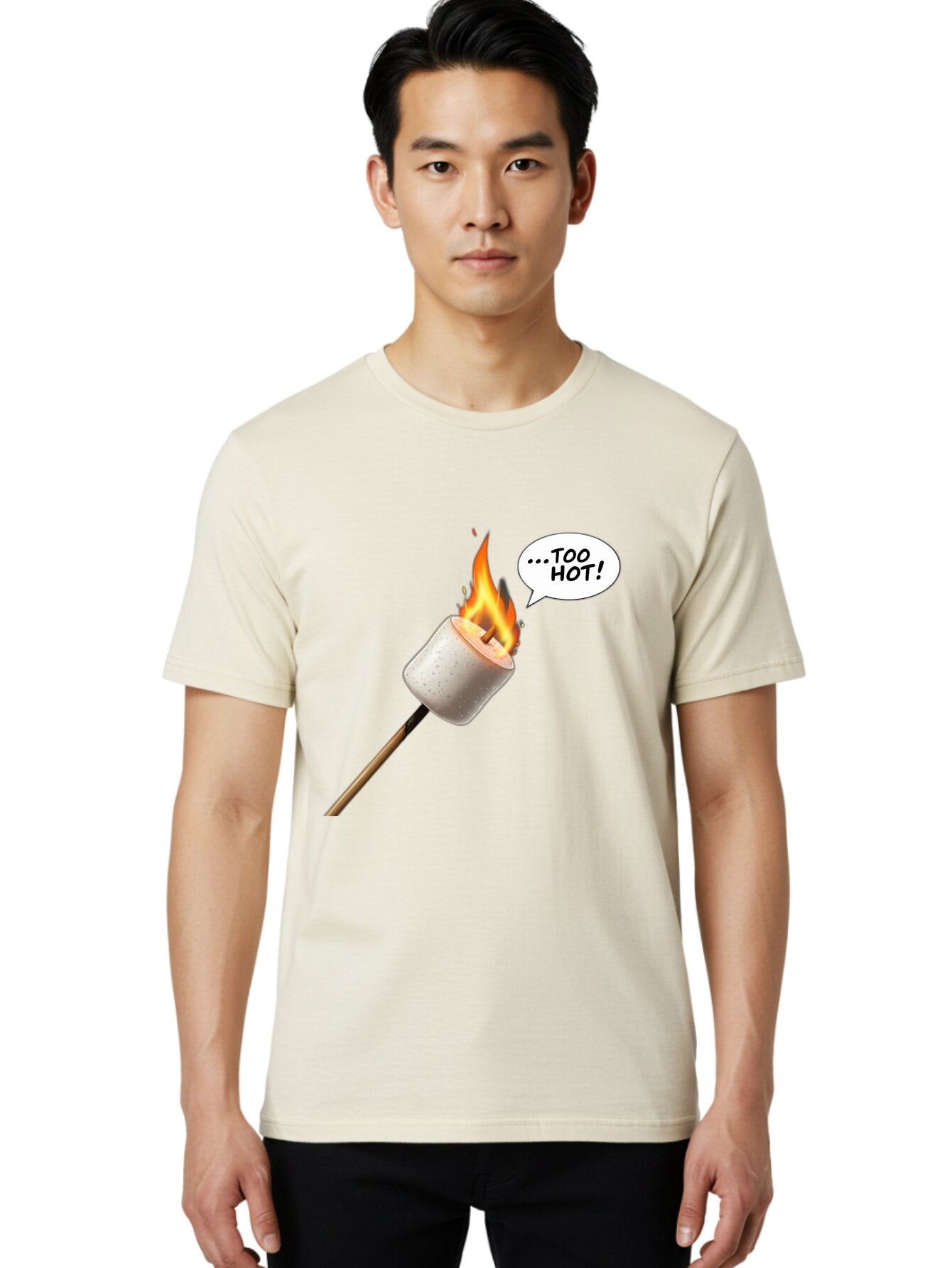 Too-Hot-Marshmallow Men'S Graphic Tee, 100% Cotton, Comfortable Casual Summer Wear, Machine Washable, Vintage Camera, Old Camera, Antique Camera, Black Camera, Classic Photography, Photography Equipment, Nostalgic Device, Film Camera, Ban811 23