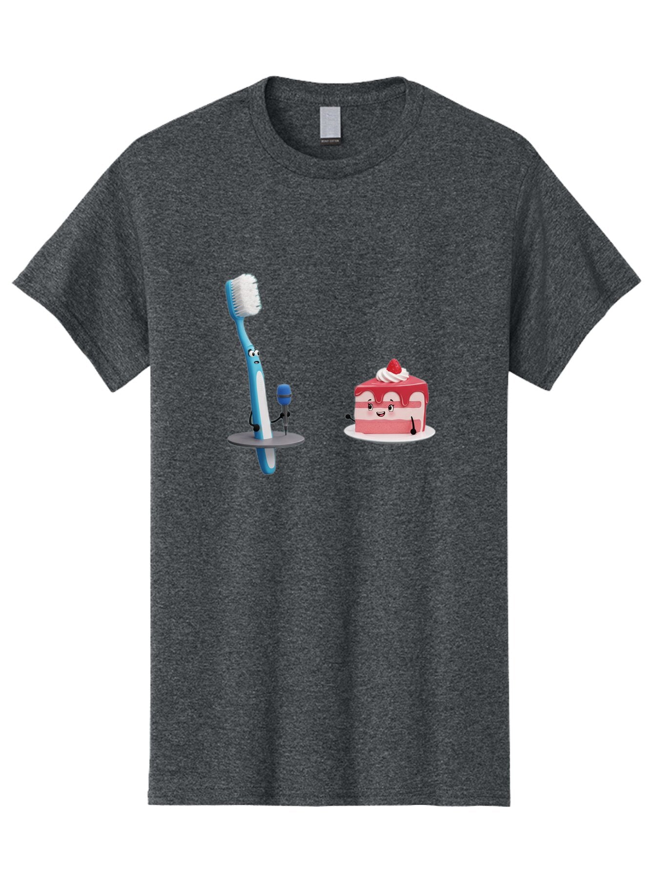 Toothbrush-And-Cake-1 Men'S Graphic Tee, 100% Cotton, Comfortable Casual Summer Wear, Machine Washable, Vintage Camera, Old Camera, Antique Camera, Black Camera, Classic Photography, Photography Equipment, Nostalgic Device, Film Camera, Ban812 5