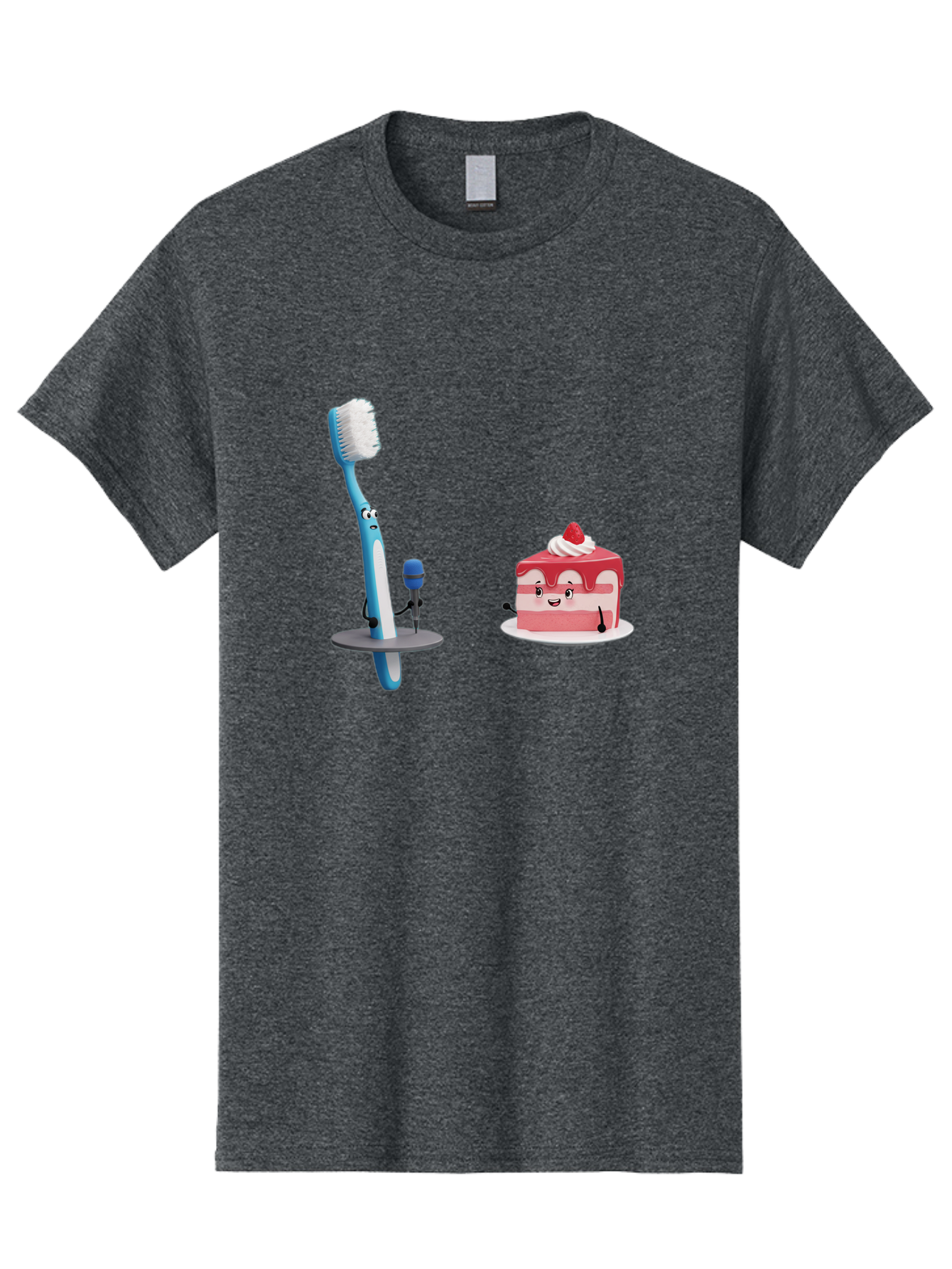 Toothbrush-And-Cake-1 Men'S Graphic Tee, 100% Cotton, Comfortable Casual Summer Wear, Machine Washable, Vintage Camera, Old Camera, Antique Camera, Black Camera, Classic Photography, Photography Equipment, Nostalgic Device, Film Camera, Ban812 8