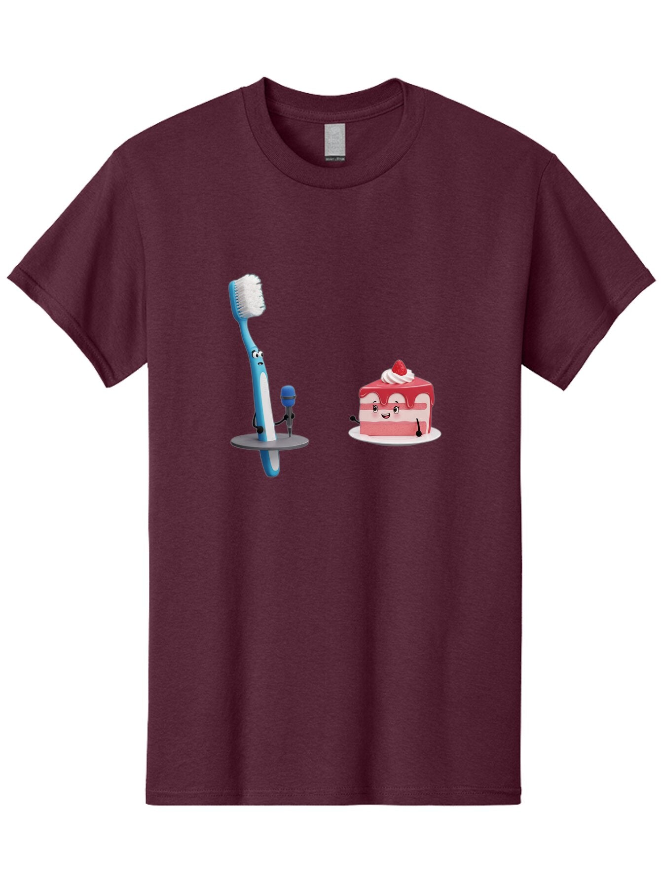Toothbrush-And-Cake-1 Men'S Graphic Tee, 100% Cotton, Comfortable Casual Summer Wear, Machine Washable, Vintage Camera, Old Camera, Antique Camera, Black Camera, Classic Photography, Photography Equipment, Nostalgic Device, Film Camera, Ban812 4