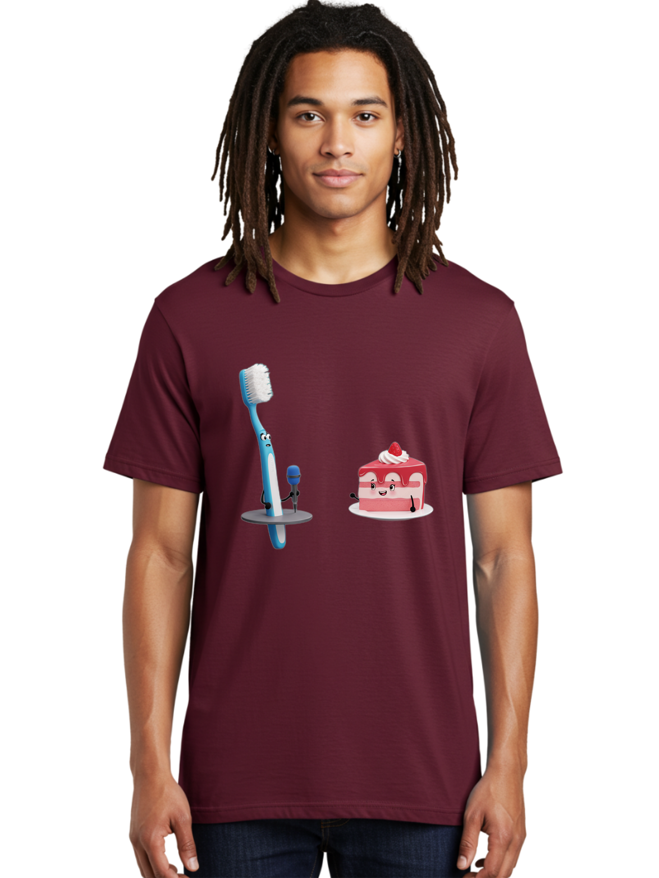 Toothbrush-And-Cake-1 Men'S Graphic Tee, 100% Cotton, Comfortable Casual Summer Wear, Machine Washable, Vintage Camera, Old Camera, Antique Camera, Black Camera, Classic Photography, Photography Equipment, Nostalgic Device, Film Camera, Ban812 27