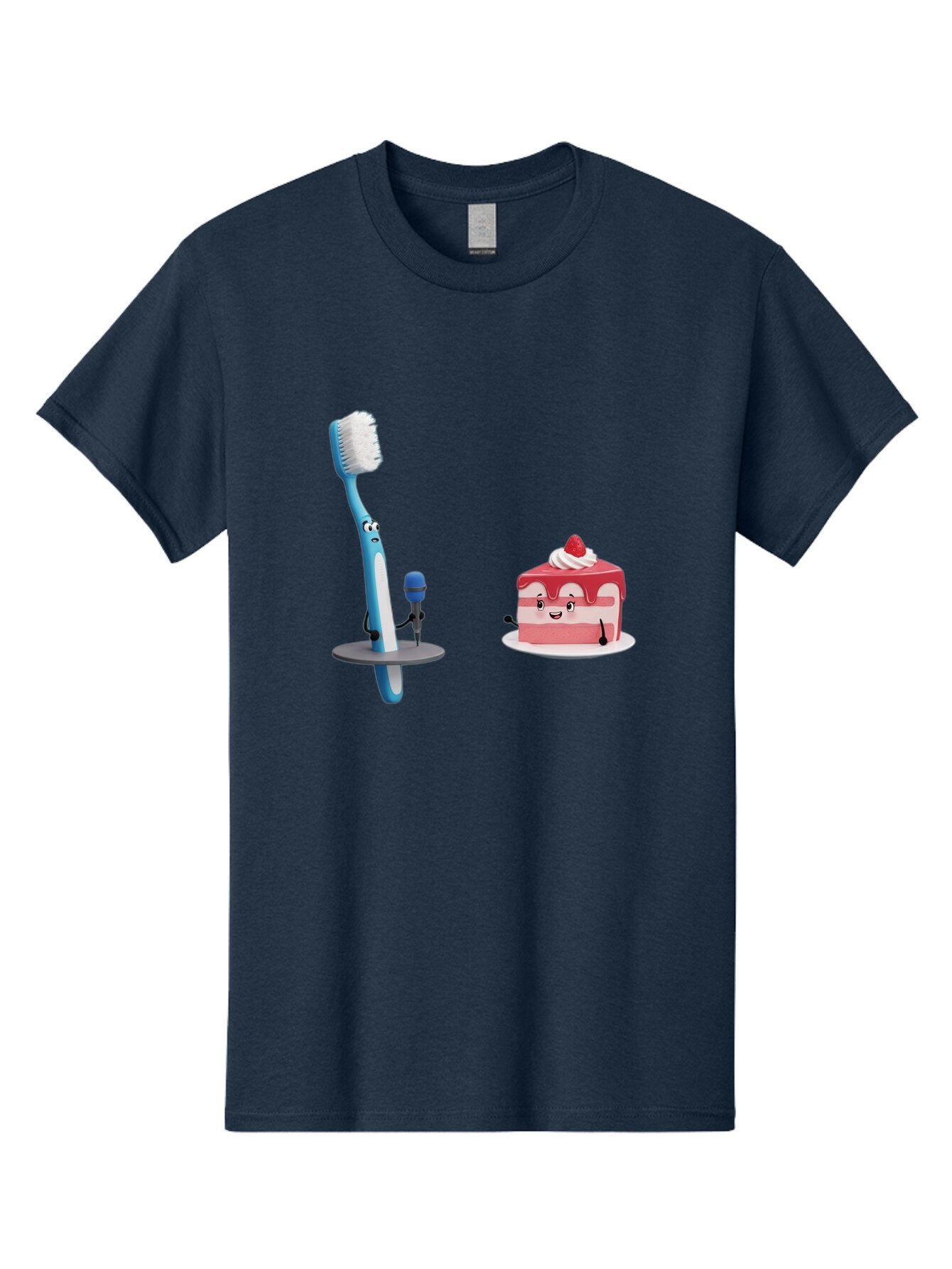 Toothbrush-And-Cake-1 Men'S Graphic Tee, 100% Cotton, Comfortable Casual Summer Wear, Machine Washable, Vintage Camera, Old Camera, Antique Camera, Black Camera, Classic Photography, Photography Equipment, Nostalgic Device, Film Camera, Ban812 15