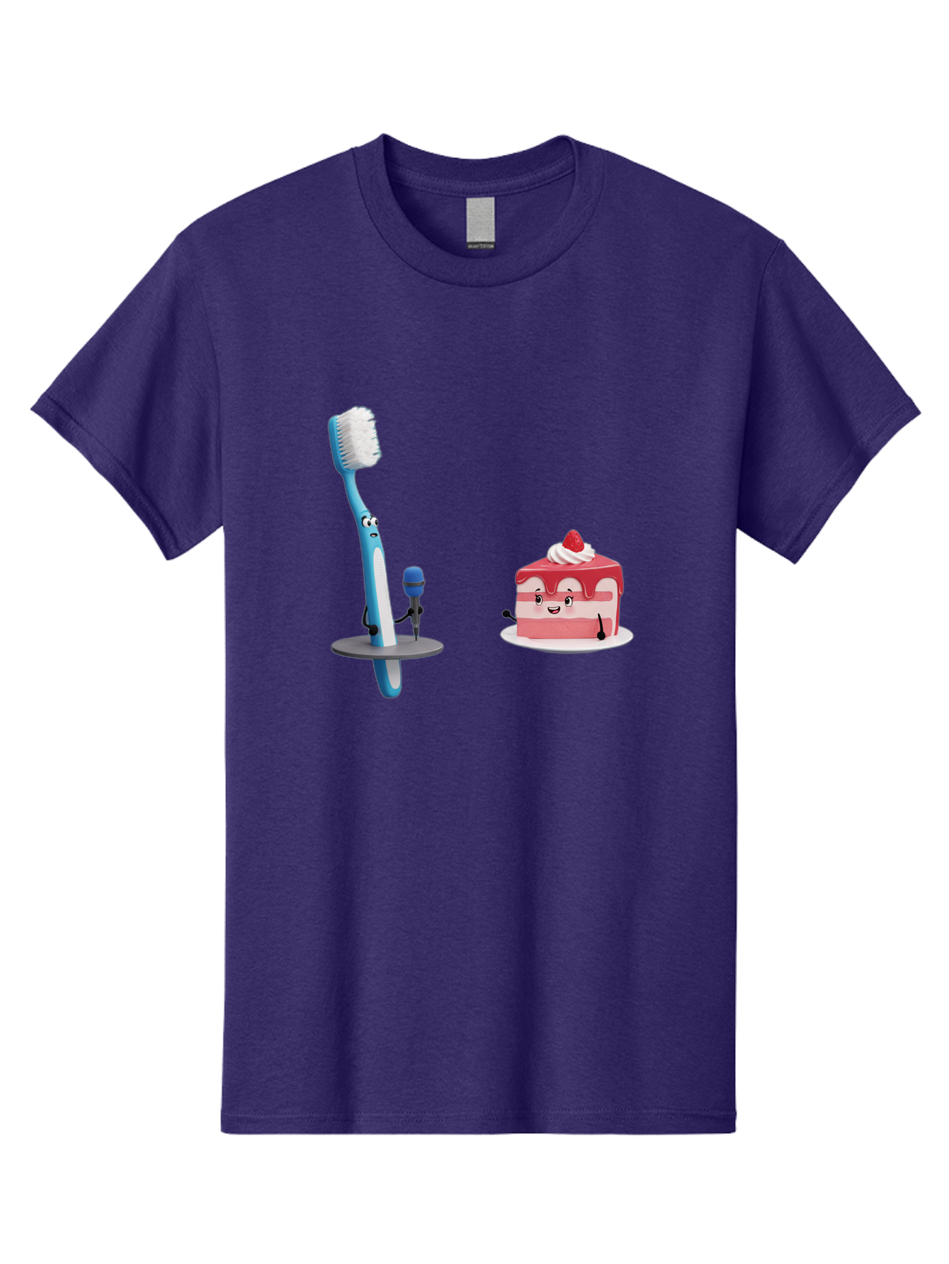 Toothbrush-And-Cake-1 Men'S Graphic Tee, 100% Cotton, Comfortable Casual Summer Wear, Machine Washable, Vintage Camera, Old Camera, Antique Camera, Black Camera, Classic Photography, Photography Equipment, Nostalgic Device, Film Camera, Ban812 3