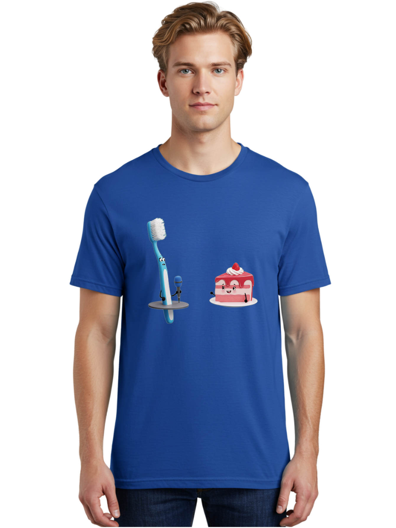 Toothbrush-And-Cake-1 Men'S Graphic Tee, 100% Cotton, Comfortable Casual Summer Wear, Machine Washable, Vintage Camera, Old Camera, Antique Camera, Black Camera, Classic Photography, Photography Equipment, Nostalgic Device, Film Camera, Ban812 26