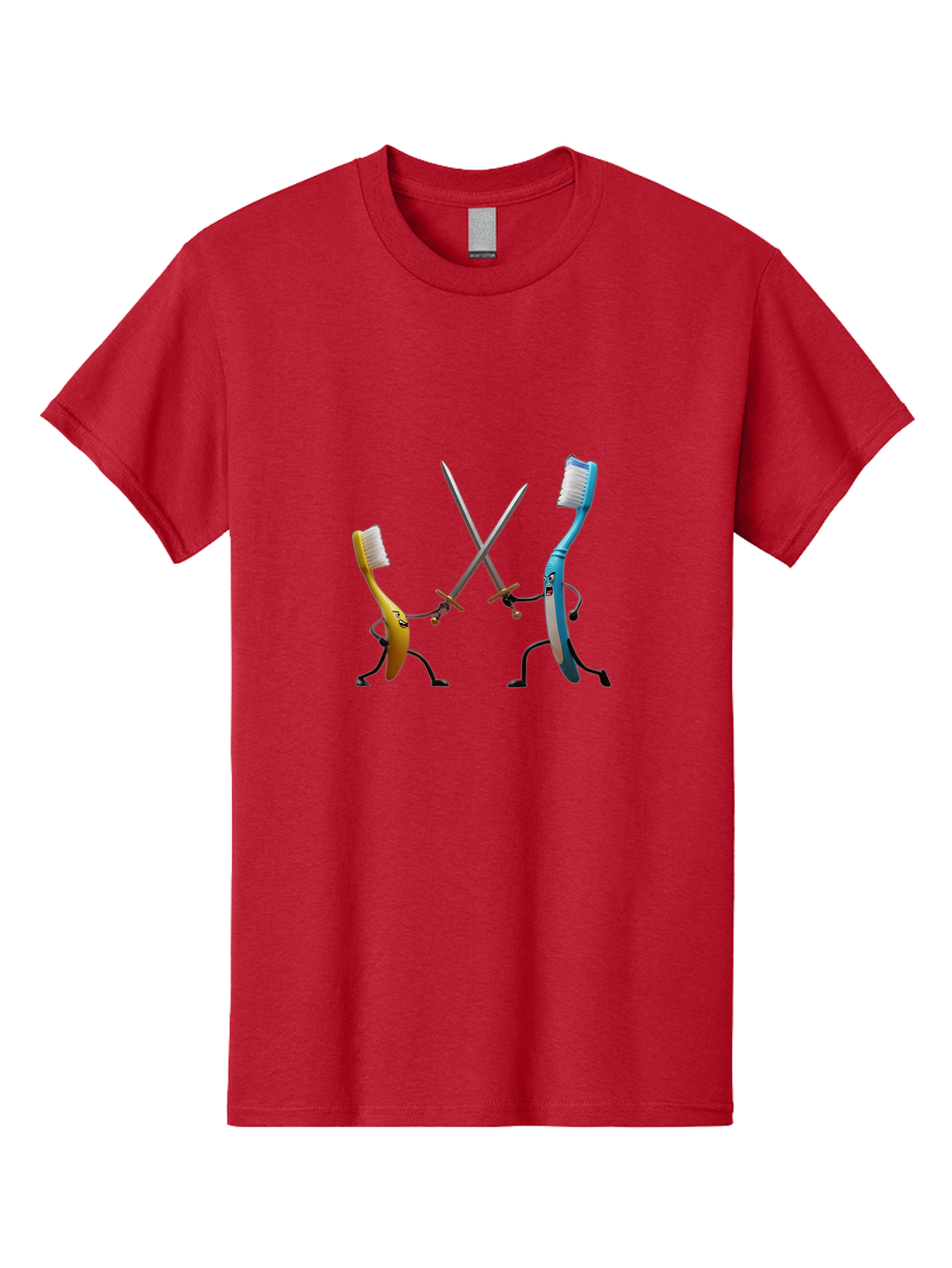 Toothbrush-Characters-Duelling Men'S Graphic Tee, 100% Cotton, Comfortable Casual Summer Wear, Machine Washable, Vintage Camera, Old Camera, Antique Camera, Black Camera, Classic Photography, Photography Equipment, Nostalgic Device, Ban815 11