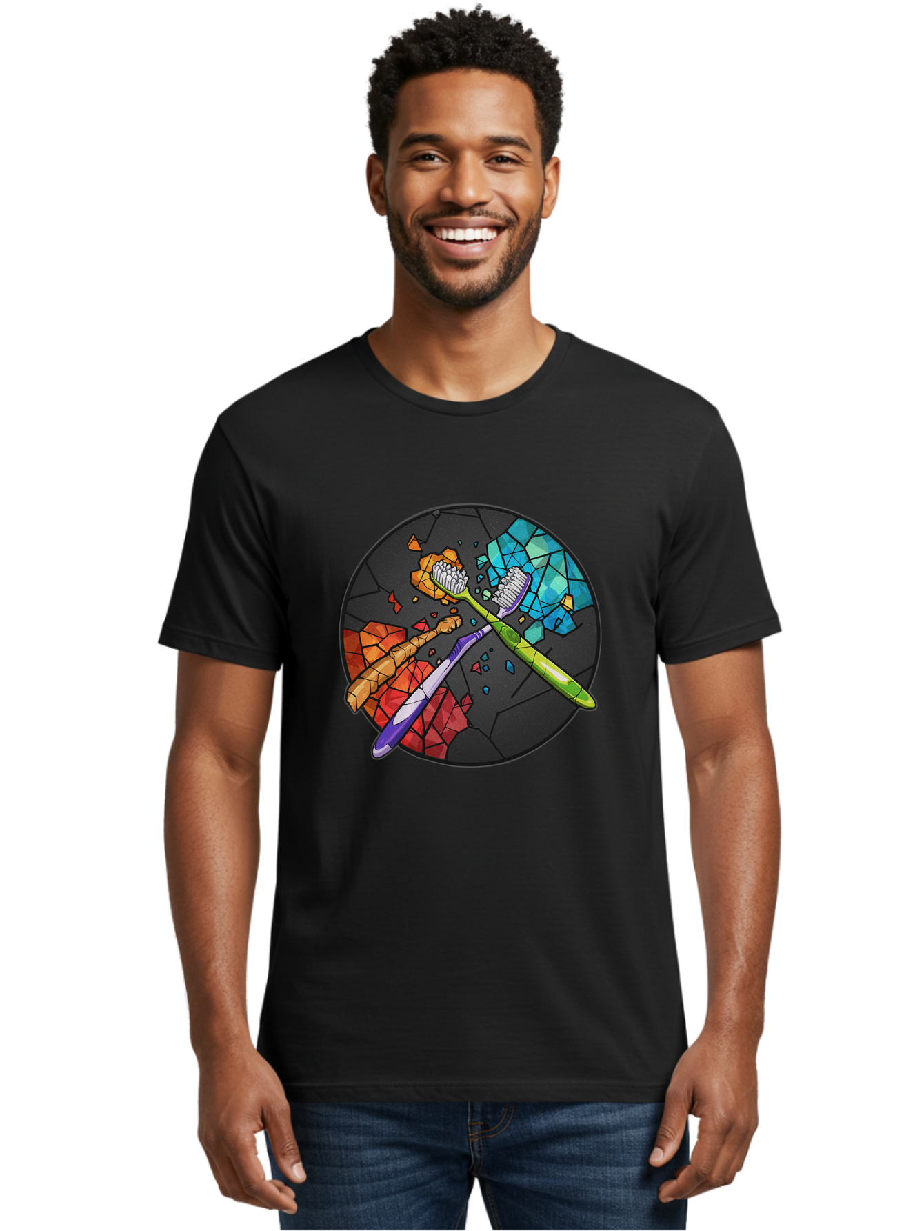 Toothbrushes Men'S Graphic Tee, 100% Cotton, Comfortable Casual Summer Wear, Machine Washable, Vintage Camera, Old Camera, Antique Camera, Black Camera, Classic Photography, Photography Equipment, Nostalgic Device, Film Camera, Camera Art Ban816 30