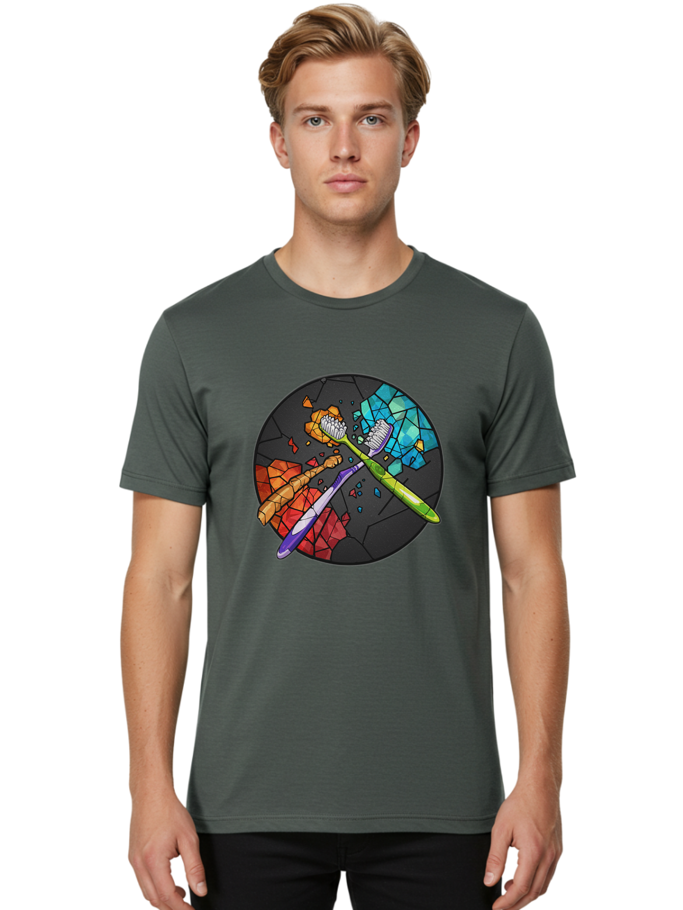 Toothbrushes Men'S Graphic Tee, 100% Cotton, Comfortable Casual Summer Wear, Machine Washable, Vintage Camera, Old Camera, Antique Camera, Black Camera, Classic Photography, Photography Equipment, Nostalgic Device, Film Camera, Camera Art Ban816 22