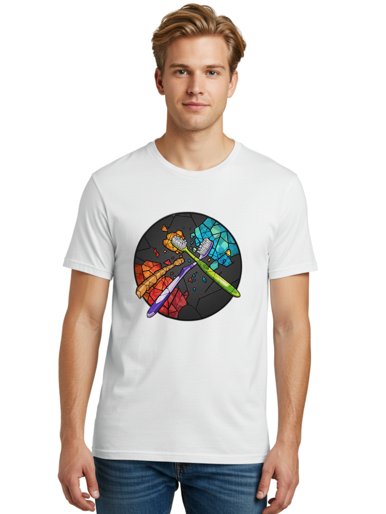 Toothbrushes Men'S Graphic Tee, 100% Cotton, Comfortable Casual Summer Wear, Machine Washable, Vintage Camera, Old Camera, Antique Camera, Black Camera, Classic Photography, Photography Equipment, Nostalgic Device, Film Camera, Camera Art Ban816 21