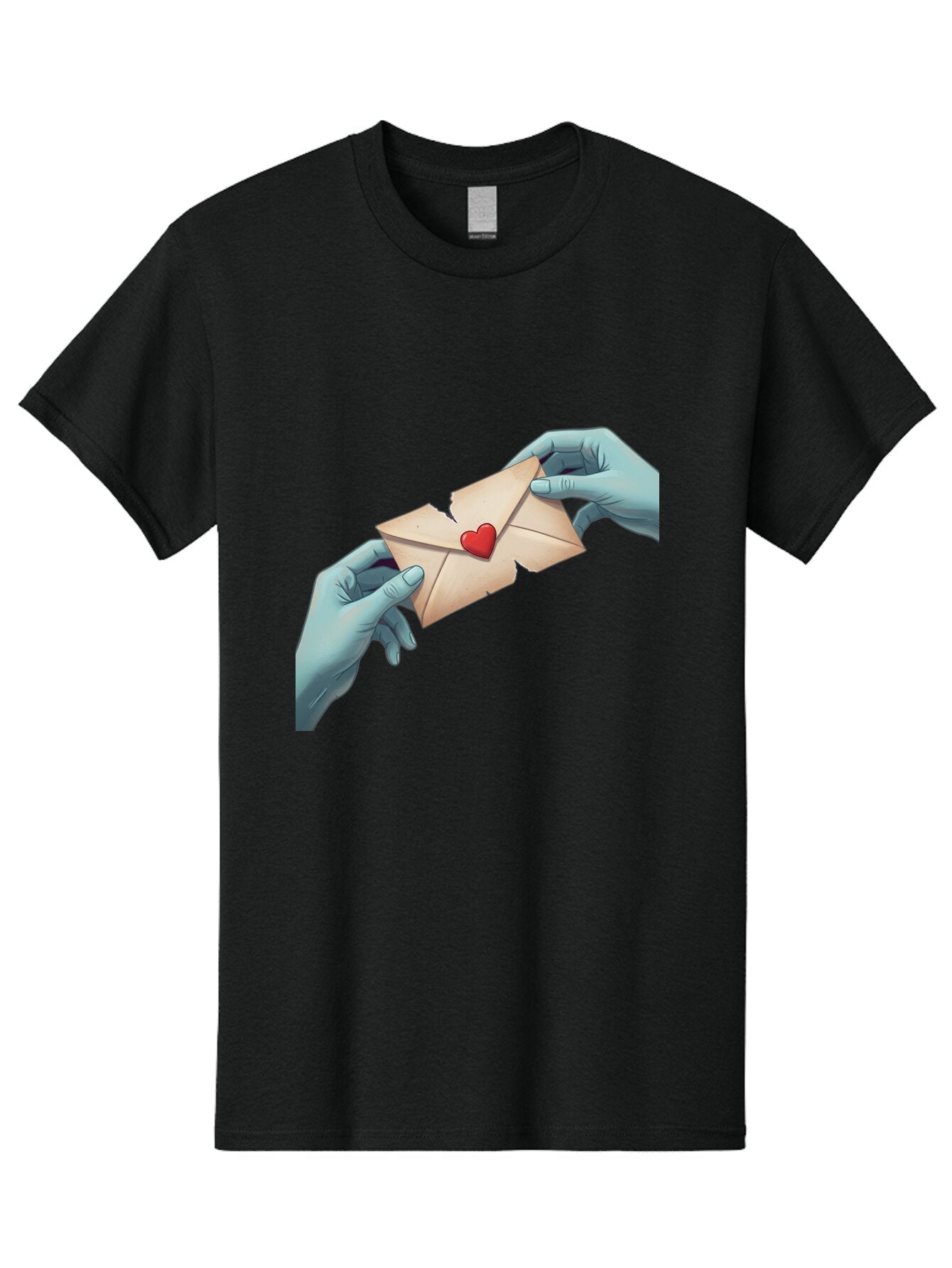 Torn-Envelope-Heart Men'S Graphic Tee, 100% Cotton, Comfortable Casual Summer Wear, Machine Washable, Vintage Camera, Old Camera, Antique Camera, Black Camera, Classic Photography, Photography Equipment, Nostalgic Device, Film Camera, Ban818 11