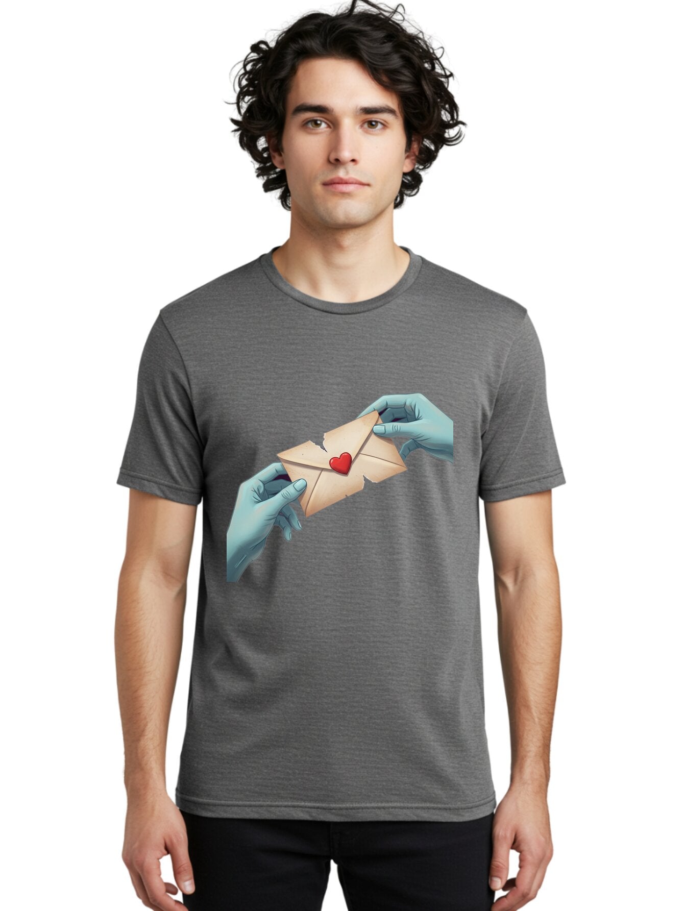 Torn-Envelope-Heart Men'S Graphic Tee, 100% Cotton, Comfortable Casual Summer Wear, Machine Washable, Vintage Camera, Old Camera, Antique Camera, Black Camera, Classic Photography, Photography Equipment, Nostalgic Device, Film Camera, Ban818 20