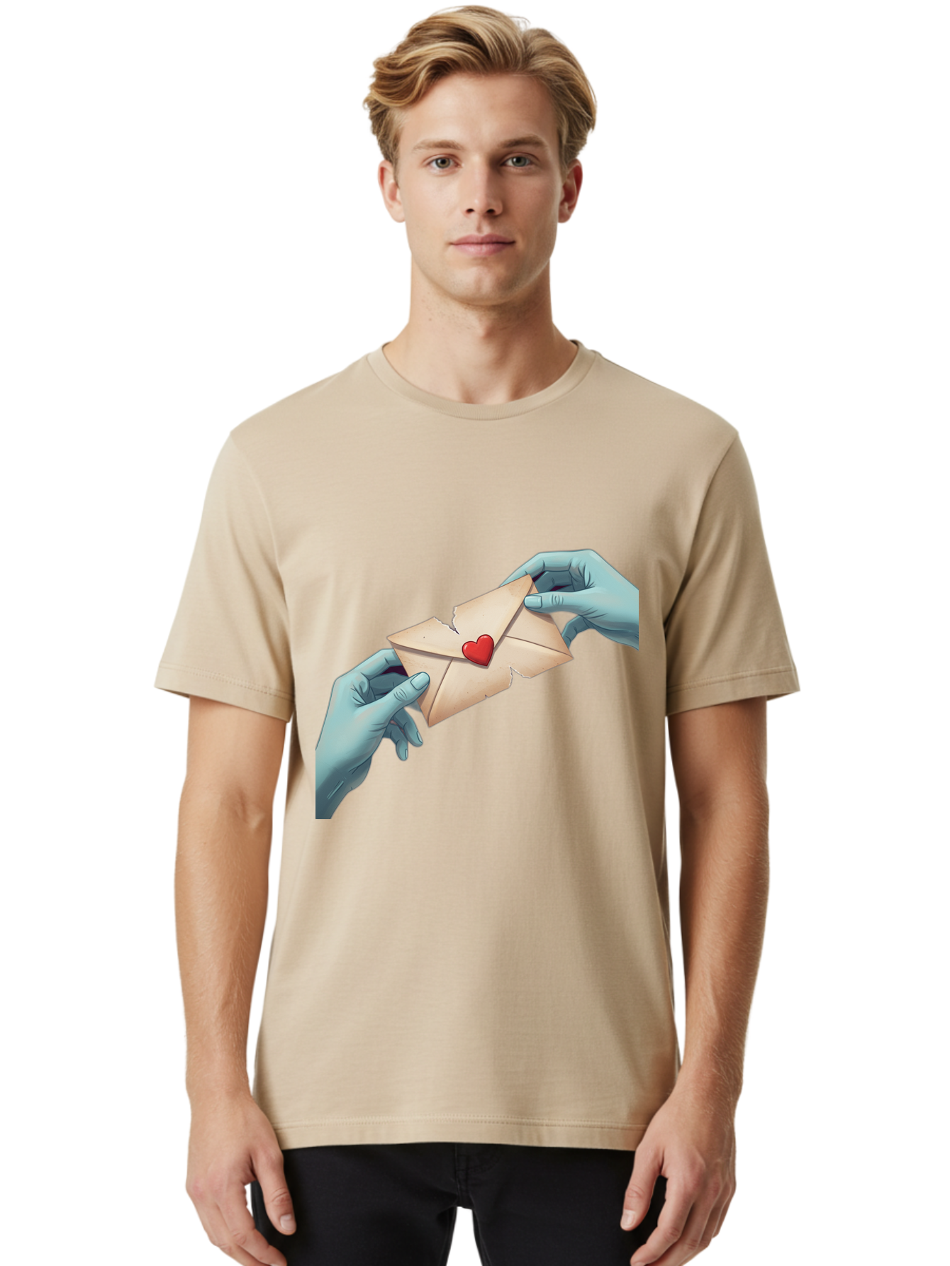 Torn-Envelope-Heart Men'S Graphic Tee, 100% Cotton, Comfortable Casual Summer Wear, Machine Washable, Vintage Camera, Old Camera, Antique Camera, Black Camera, Classic Photography, Photography Equipment, Nostalgic Device, Film Camera, Ban818 16