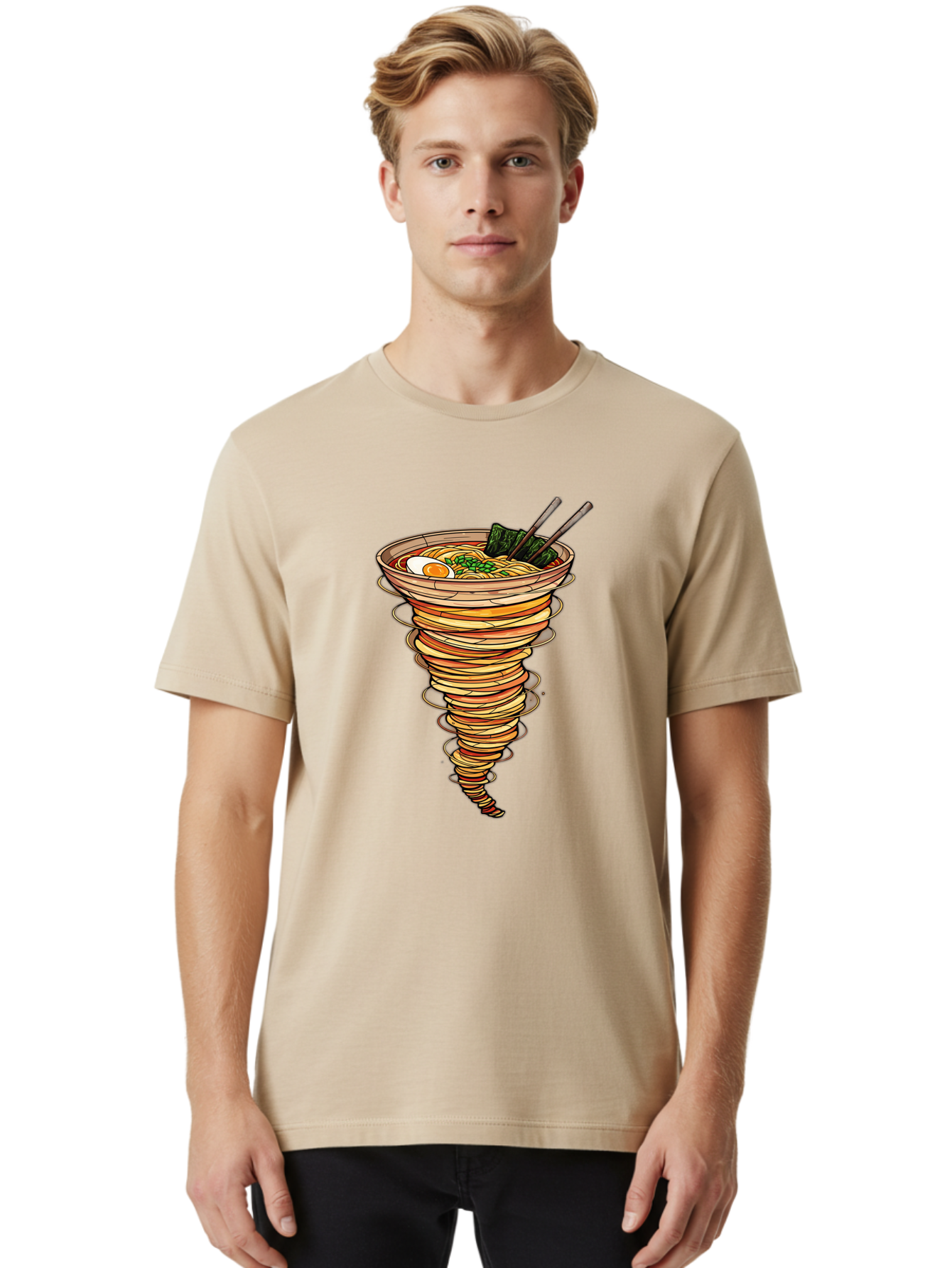 Tornado-Ramen-1 Men'S Graphic Tee, 100% Cotton, Comfortable Casual Summer Wear, Machine Washable, Vintage Camera, Old Camera, Antique Camera, Black Camera, Classic Photography, Photography Equipment, Nostalgic Device, Film Camera, Camera Art Ban819 28