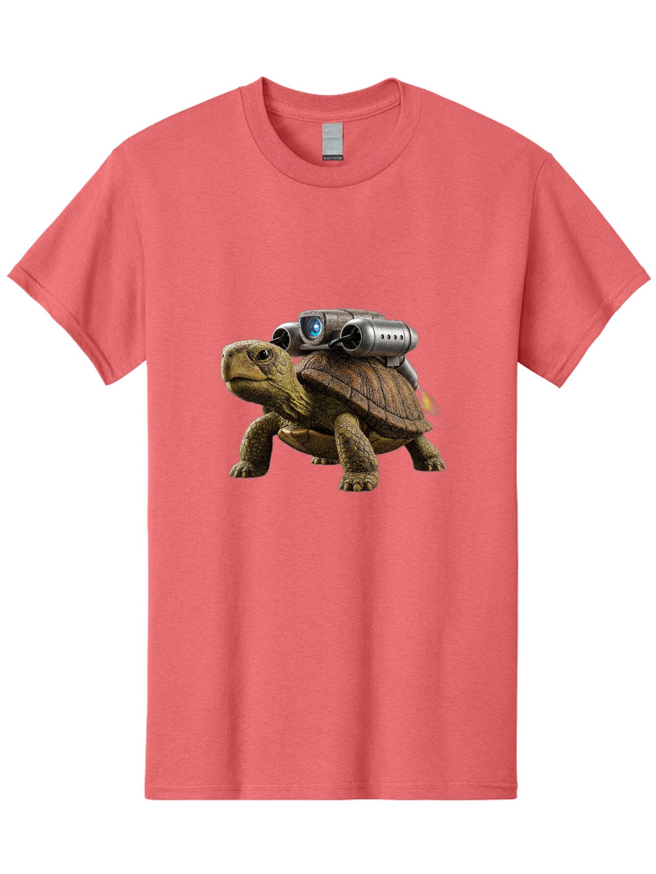 Tortoise-With-Rocket-1 Men'S Graphic Tee, 100% Cotton, Comfortable Casual Summer Wear, Machine Washable, Vintage Camera, Old Camera, Antique Camera, Black Camera, Classic Photography, Photography Equipment, Nostalgic Device, Film Camera, Ban825 12