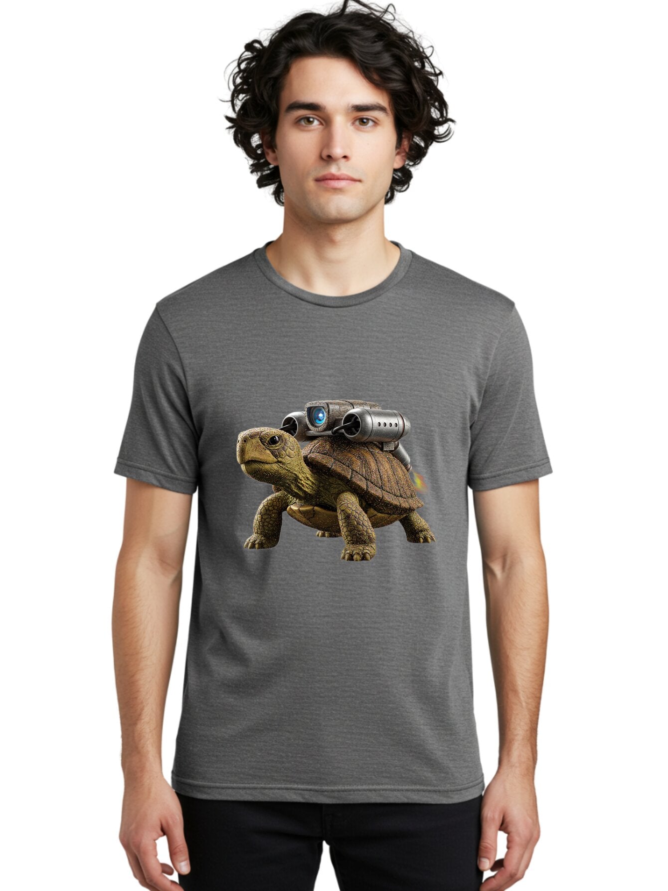 Tortoise-With-Rocket-1 Men'S Graphic Tee, 100% Cotton, Comfortable Casual Summer Wear, Machine Washable, Vintage Camera, Old Camera, Antique Camera, Black Camera, Classic Photography, Photography Equipment, Nostalgic Device, Film Camera, Ban825 19