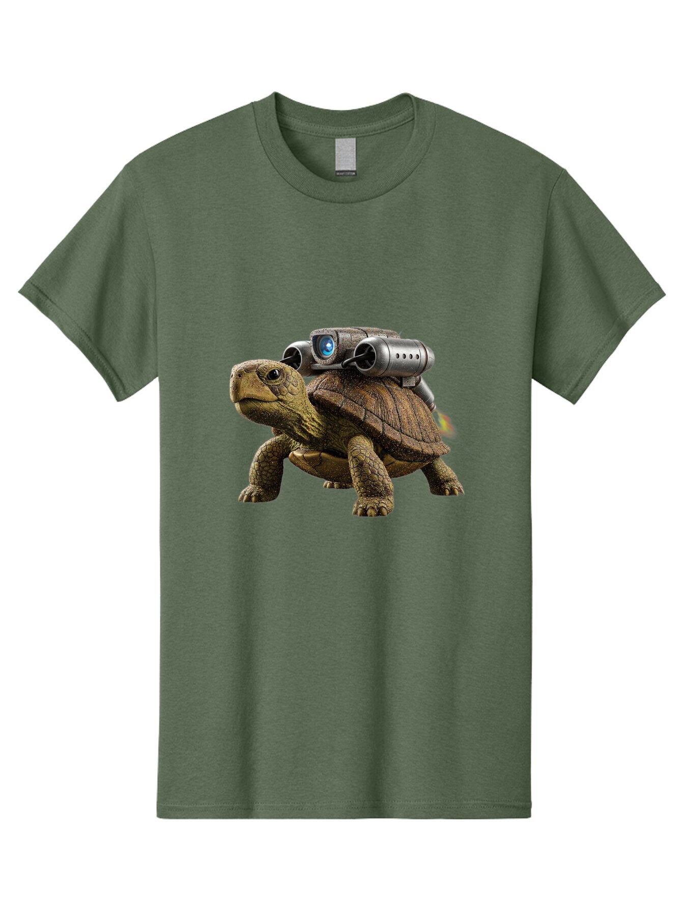 Tortoise-With-Rocket-1 Men'S Graphic Tee, 100% Cotton, Comfortable Casual Summer Wear, Machine Washable, Vintage Camera, Old Camera, Antique Camera, Black Camera, Classic Photography, Photography Equipment, Nostalgic Device, Film Camera, Ban825 6