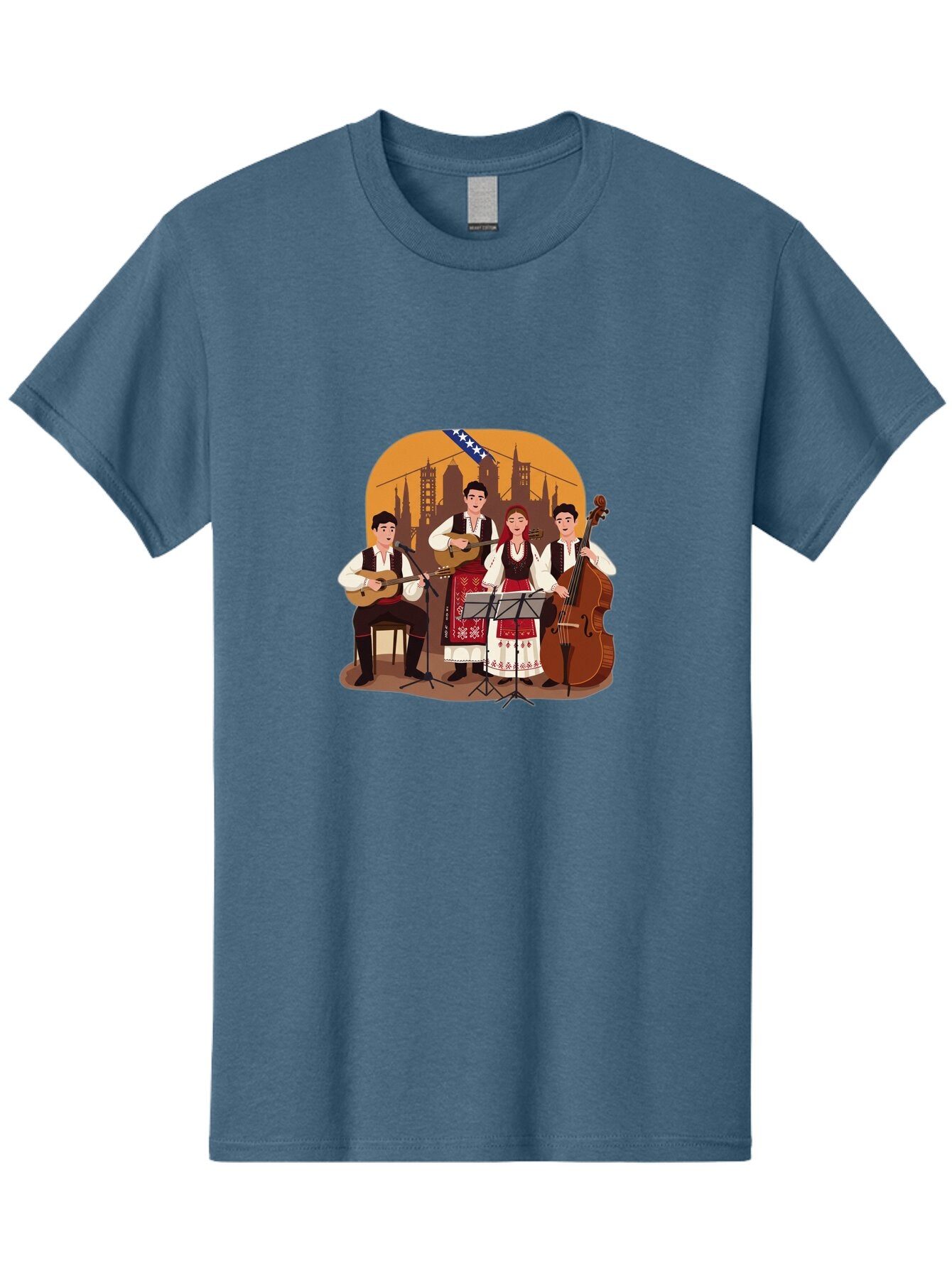 Traditional-Folk-Band Men'S Graphic Tee, 100% Cotton, Comfortable Casual Summer Wear, Machine Washable, Vintage Camera, Old Camera, Antique Camera, Black Camera, Classic Photography, Photography Equipment, Nostalgic Device, Film Camera, Ban833 10