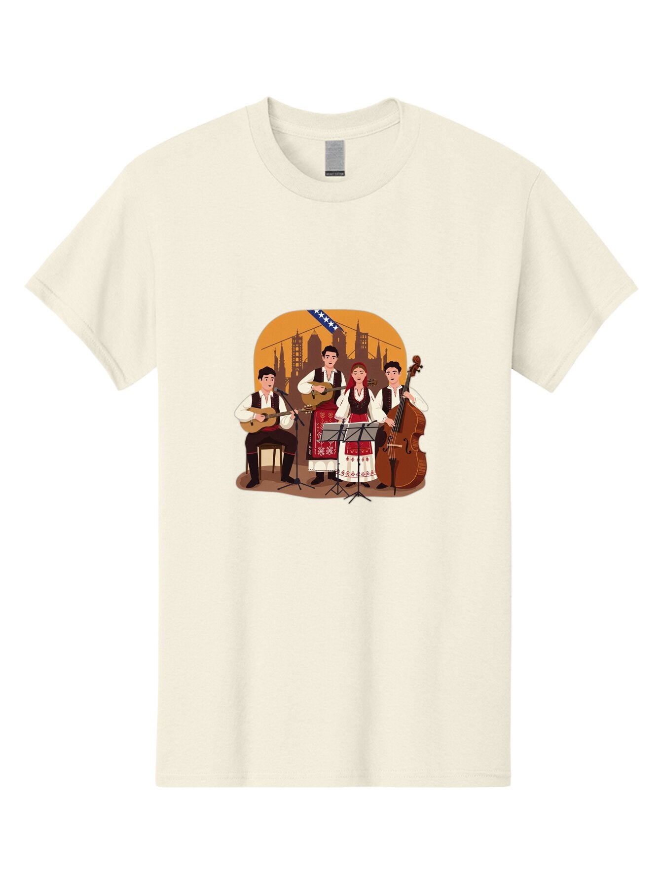 Traditional-Folk-Band Men'S Graphic Tee, 100% Cotton, Comfortable Casual Summer Wear, Machine Washable, Vintage Camera, Old Camera, Antique Camera, Black Camera, Classic Photography, Photography Equipment, Nostalgic Device, Film Camera, Ban833 5