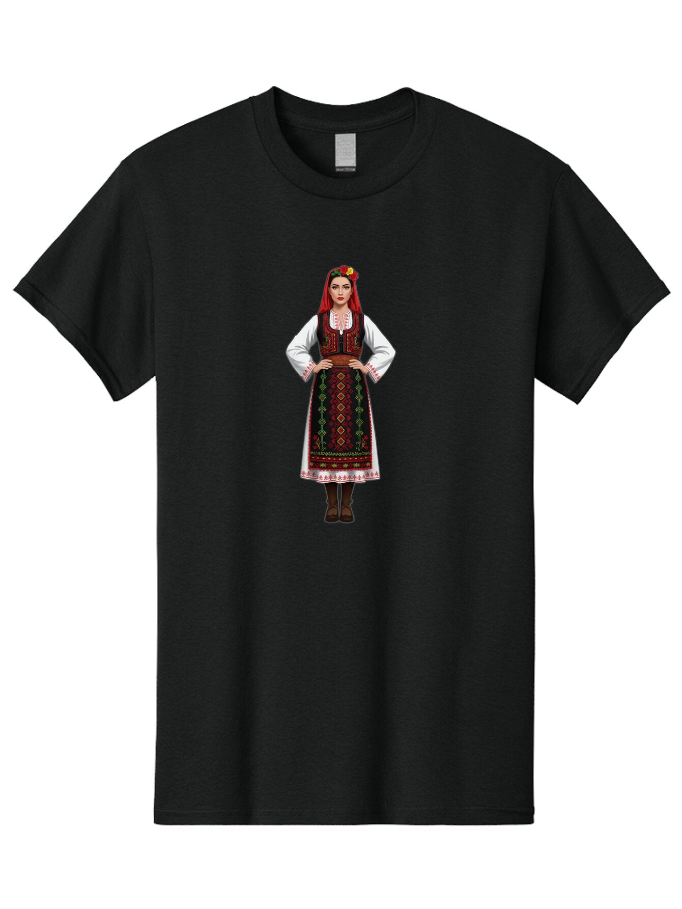 Traditional-Ukrainian-Woman Men'S Graphic Tee, 100% Cotton, Comfortable Casual Summer Wear, Machine Washable, Vintage Camera, Old Camera, Antique Camera, Black Camera, Classic Photography, Photography Equipment, Nostalgic Device, Film Camera, Ban835 10