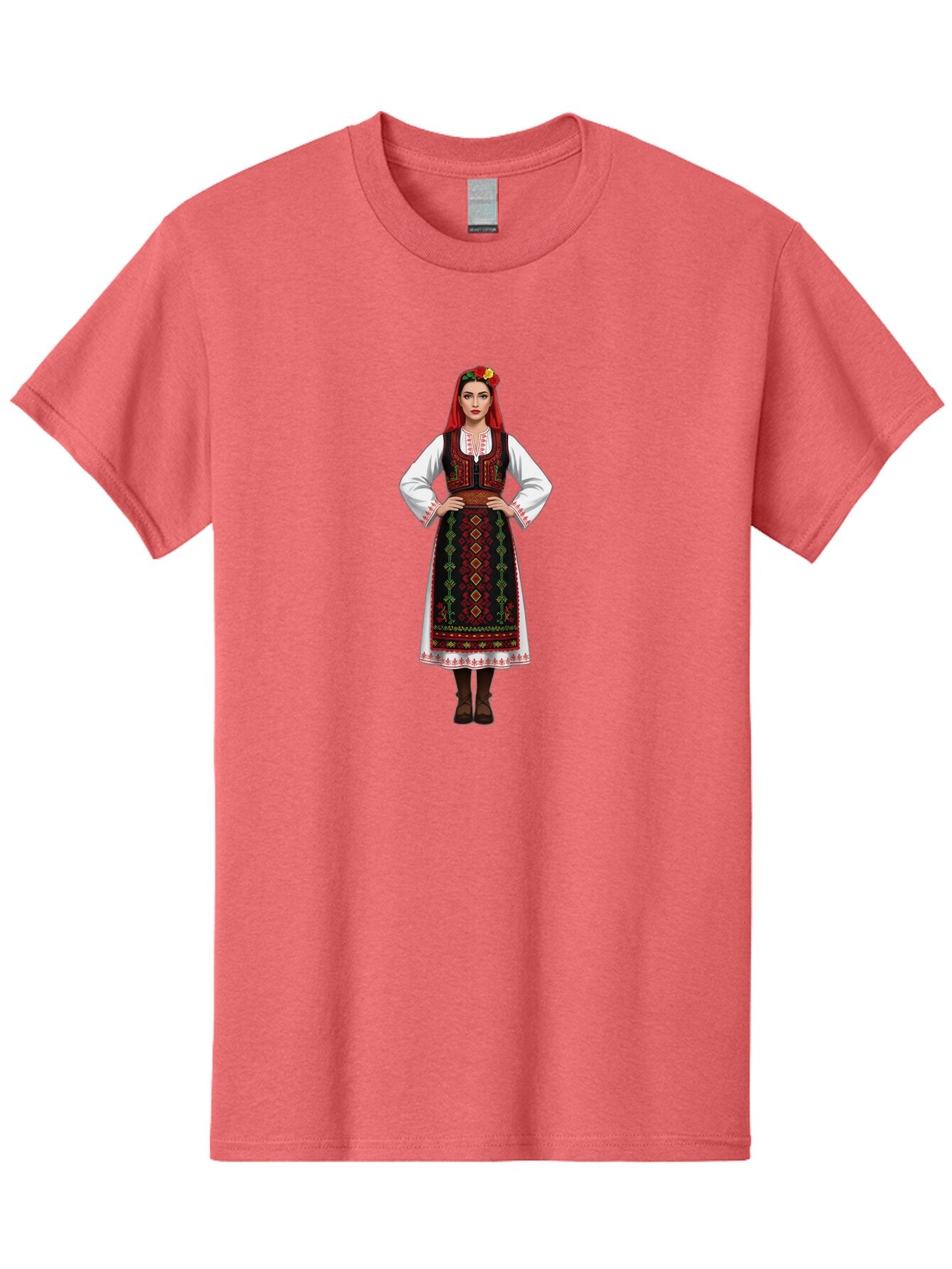 Traditional-Ukrainian-Woman Men'S Graphic Tee, 100% Cotton, Comfortable Casual Summer Wear, Machine Washable, Vintage Camera, Old Camera, Antique Camera, Black Camera, Classic Photography, Photography Equipment, Nostalgic Device, Film Camera, Ban835