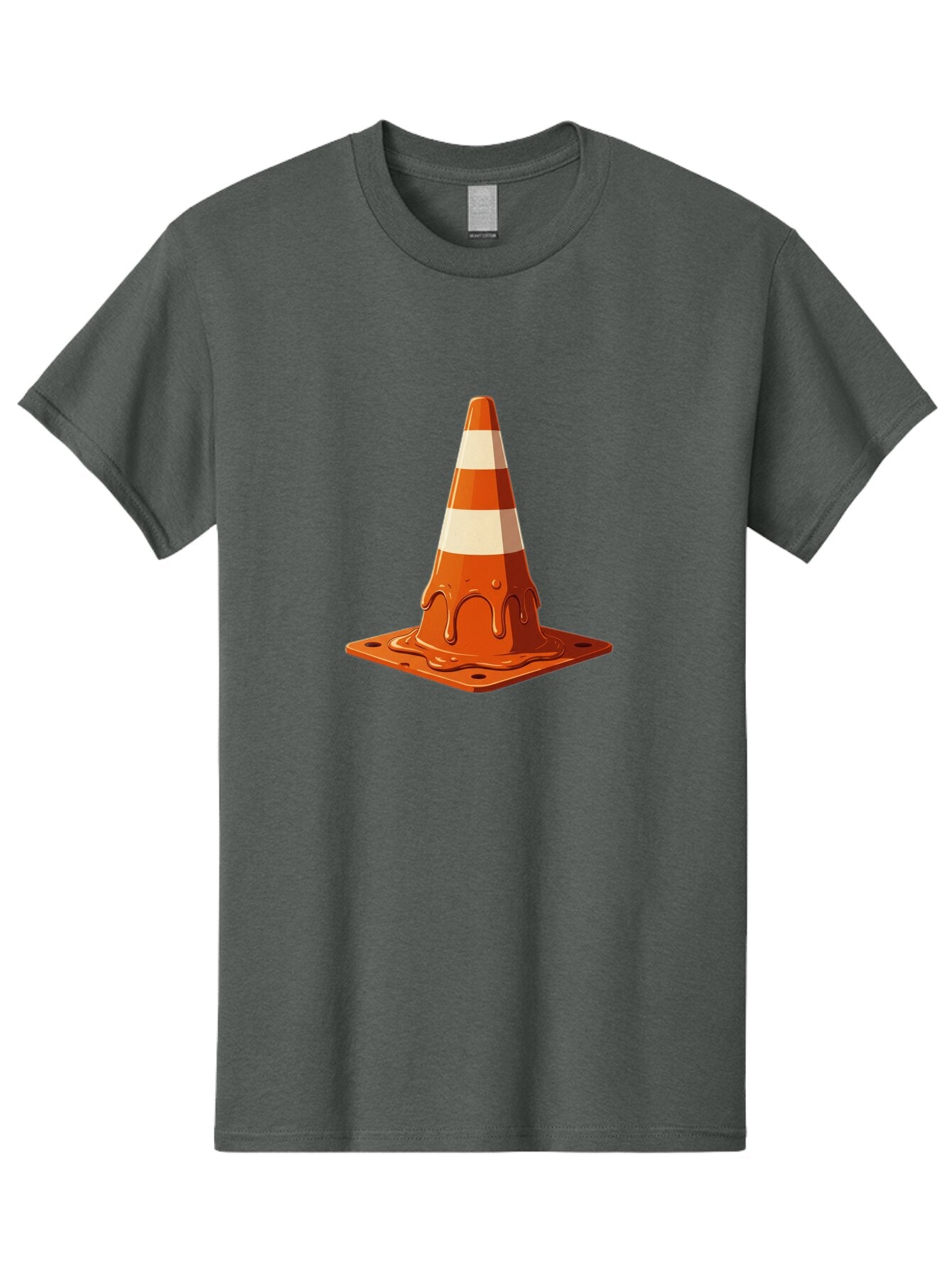 Traffic-Cone-2 Men'S Graphic Tee, 100% Cotton, Comfortable Casual Summer Wear, Machine Washable, Vintage Camera, Old Camera, Antique Camera, Black Camera, Classic Photography, Photography Equipment, Nostalgic Device, Film Camera, Camera Art Ban837 12