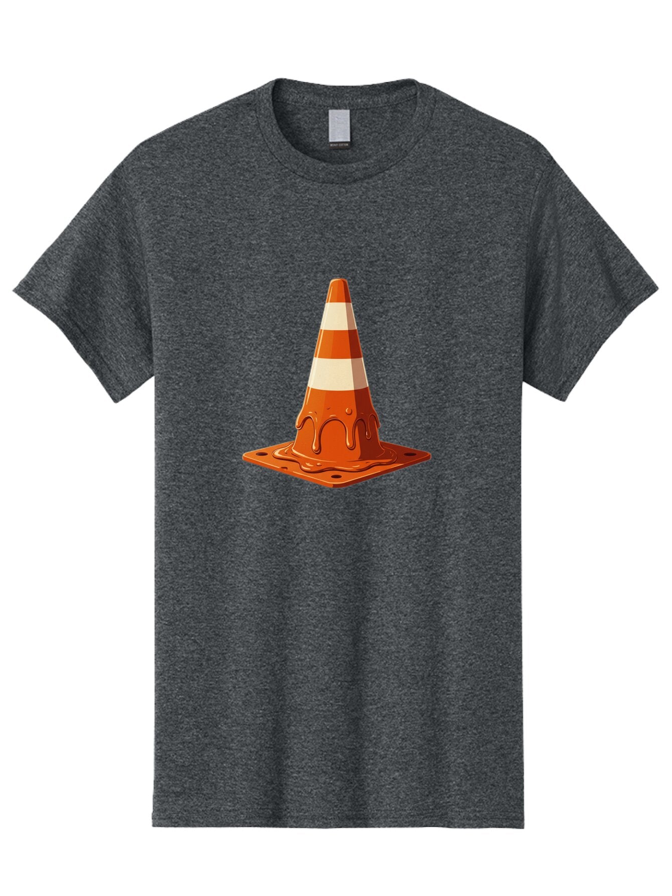 Traffic-Cone-2 Men'S Graphic Tee, 100% Cotton, Comfortable Casual Summer Wear, Machine Washable, Vintage Camera, Old Camera, Antique Camera, Black Camera, Classic Photography, Photography Equipment, Nostalgic Device, Film Camera, Camera Art Ban837 6