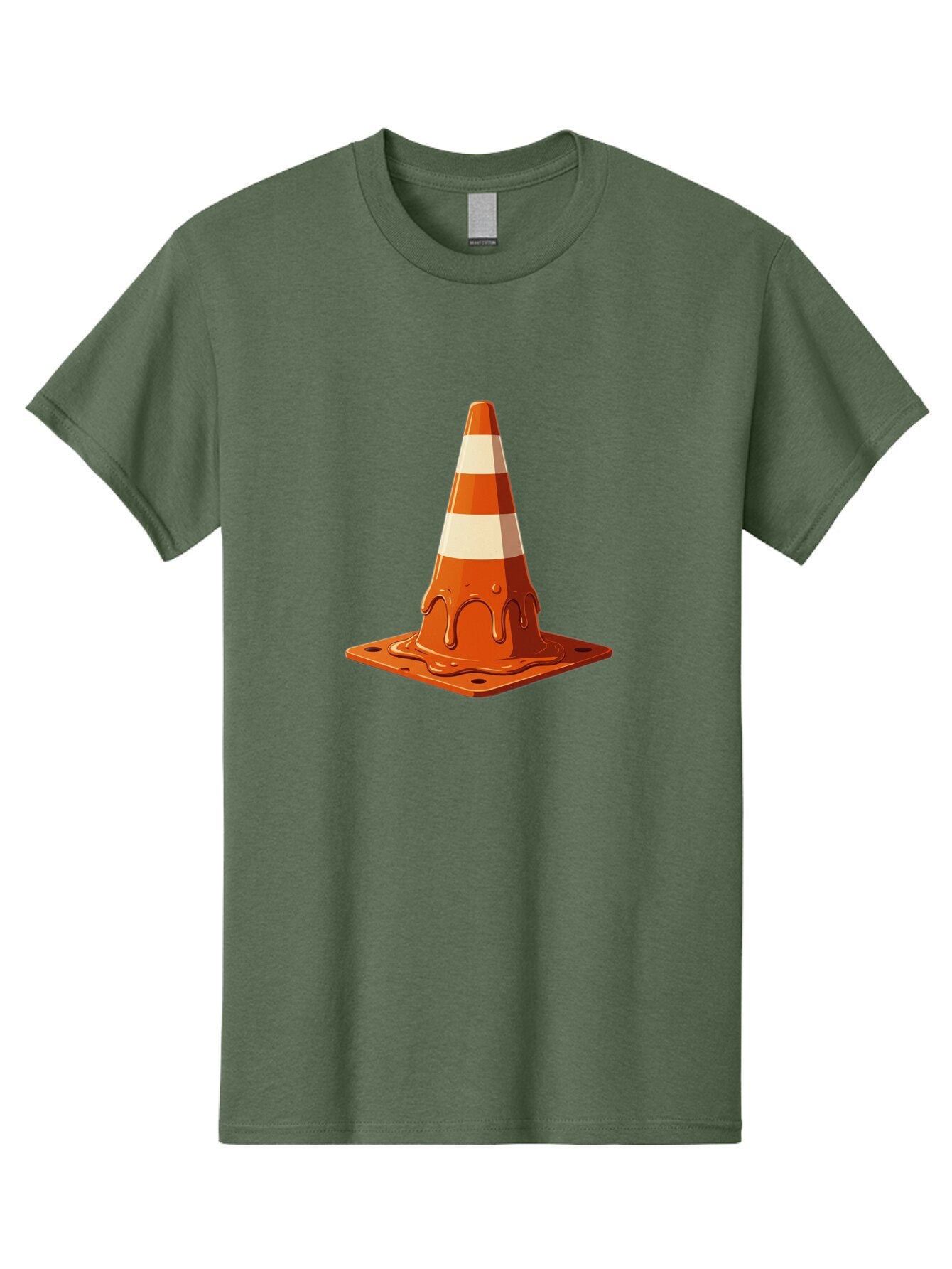 Traffic-Cone-2 Men'S Graphic Tee, 100% Cotton, Comfortable Casual Summer Wear, Machine Washable, Vintage Camera, Old Camera, Antique Camera, Black Camera, Classic Photography, Photography Equipment, Nostalgic Device, Film Camera, Camera Art Ban837