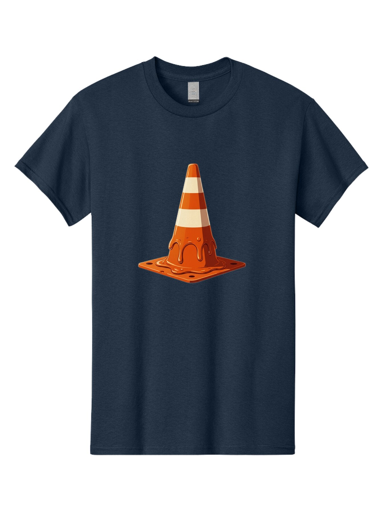Traffic-Cone-2 Men'S Graphic Tee, 100% Cotton, Comfortable Casual Summer Wear, Machine Washable, Vintage Camera, Old Camera, Antique Camera, Black Camera, Classic Photography, Photography Equipment, Nostalgic Device, Film Camera, Camera Art Ban837 7