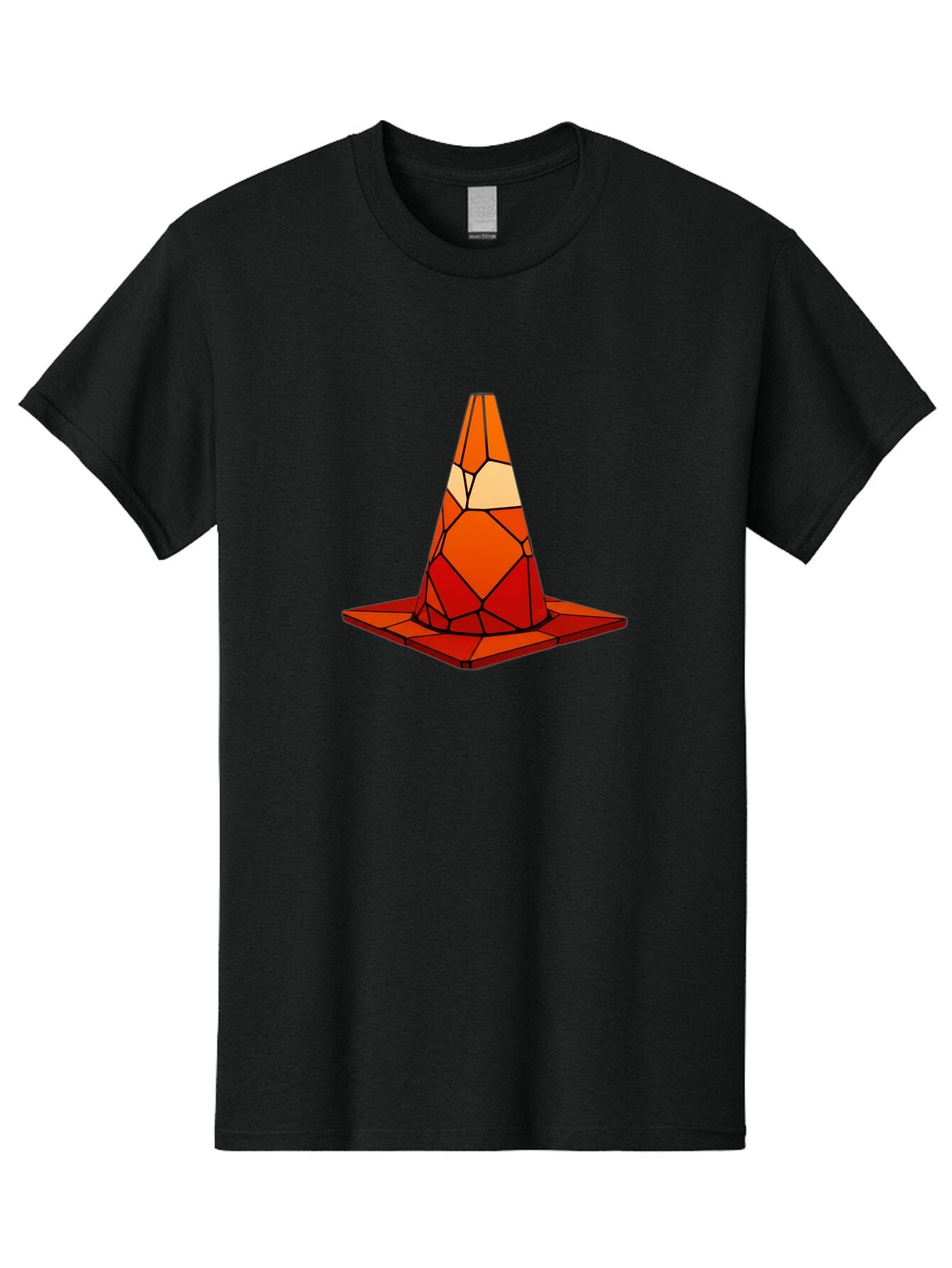Traffic-Cone-3 Men'S Graphic Tee, 100% Cotton, Comfortable Casual Summer Wear, Machine Washable, Vintage Camera, Old Camera, Antique Camera, Black Camera, Classic Photography, Photography Equipment, Nostalgic Device, Film Camera, Camera Art Ban838 6
