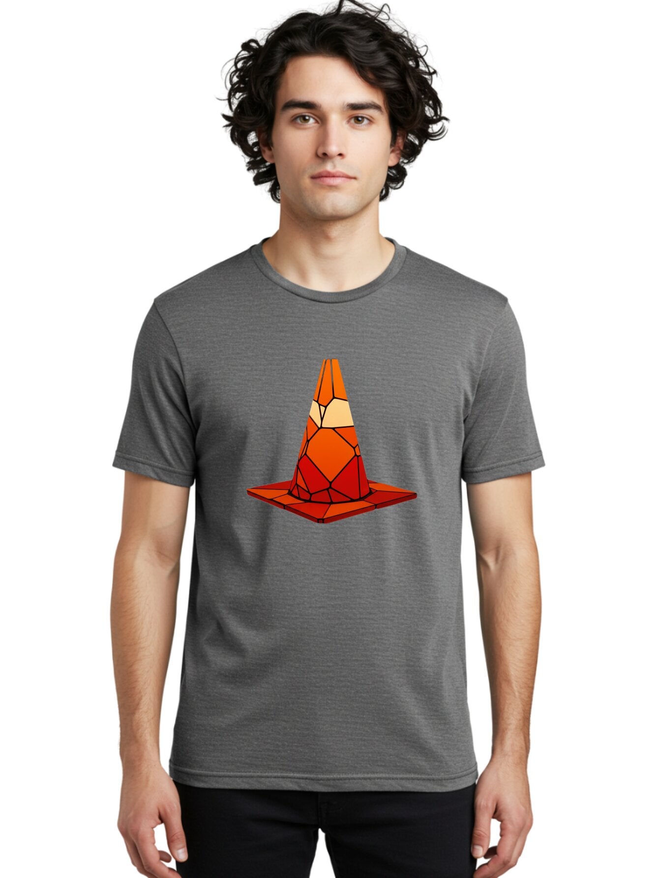 Traffic-Cone-3 Men'S Graphic Tee, 100% Cotton, Comfortable Casual Summer Wear, Machine Washable, Vintage Camera, Old Camera, Antique Camera, Black Camera, Classic Photography, Photography Equipment, Nostalgic Device, Film Camera, Camera Art Ban838 17