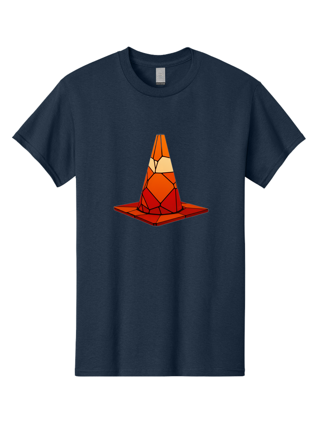 Traffic-Cone-3 Men'S Graphic Tee, 100% Cotton, Comfortable Casual Summer Wear, Machine Washable, Vintage Camera, Old Camera, Antique Camera, Black Camera, Classic Photography, Photography Equipment, Nostalgic Device, Film Camera, Camera Art Ban838 15