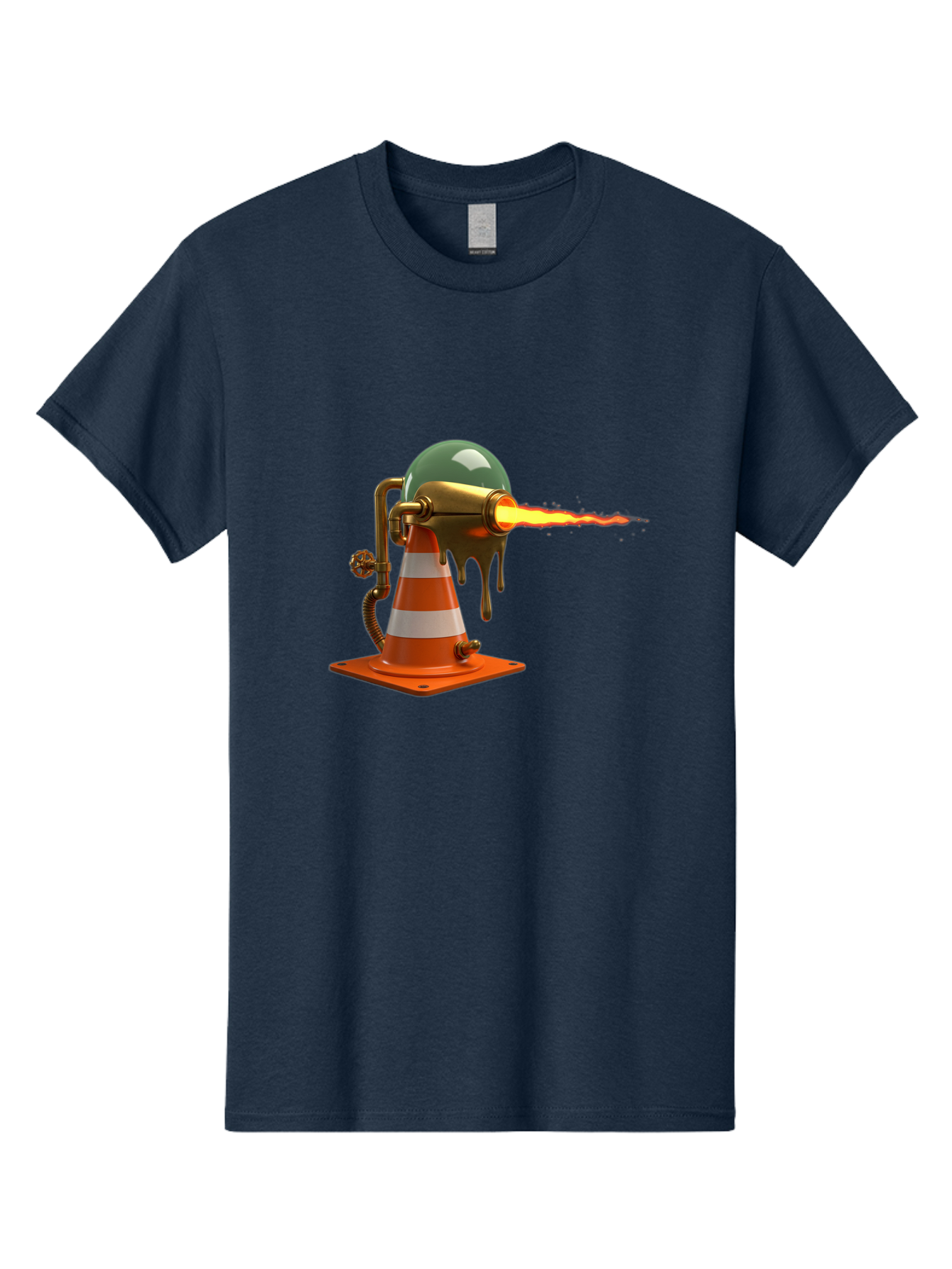 Traffic-Cone-Flamethrower Men'S Graphic Tee, 100% Cotton, Comfortable Casual Summer Wear, Machine Washable, Vintage Camera, Old Camera, Antique Camera, Black Camera, Classic Photography, Photography Equipment, Nostalgic Device, Film Camera, Ban840 13