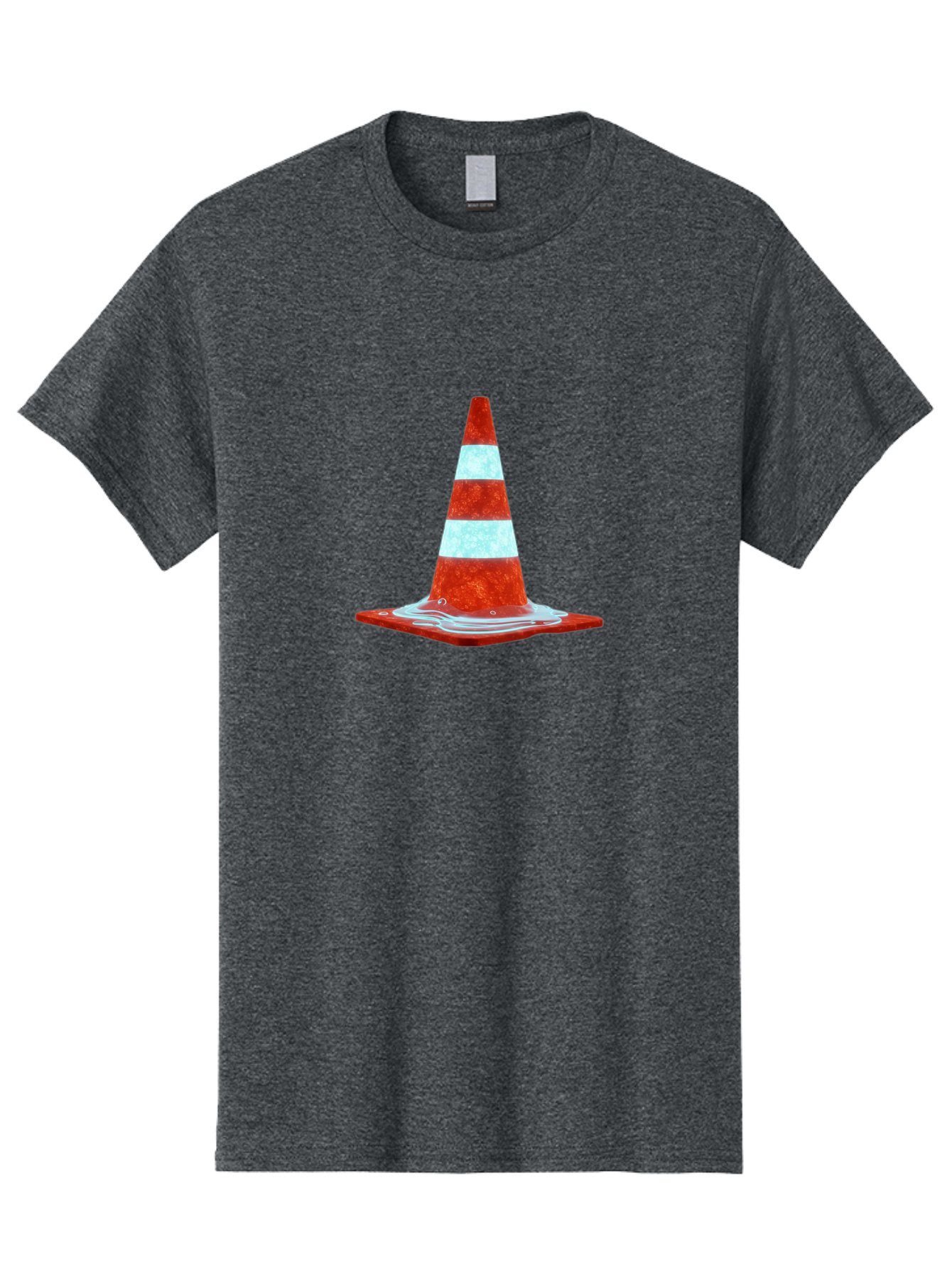 Traffic-Cone-Melting-1 Men'S Graphic Tee, 100% Cotton, Comfortable Casual Summer Wear, Machine Washable, Vintage Camera, Old Camera, Antique Camera, Black Camera, Classic Photography, Photography Equipment, Nostalgic Device, Film Camera, Ban841 7