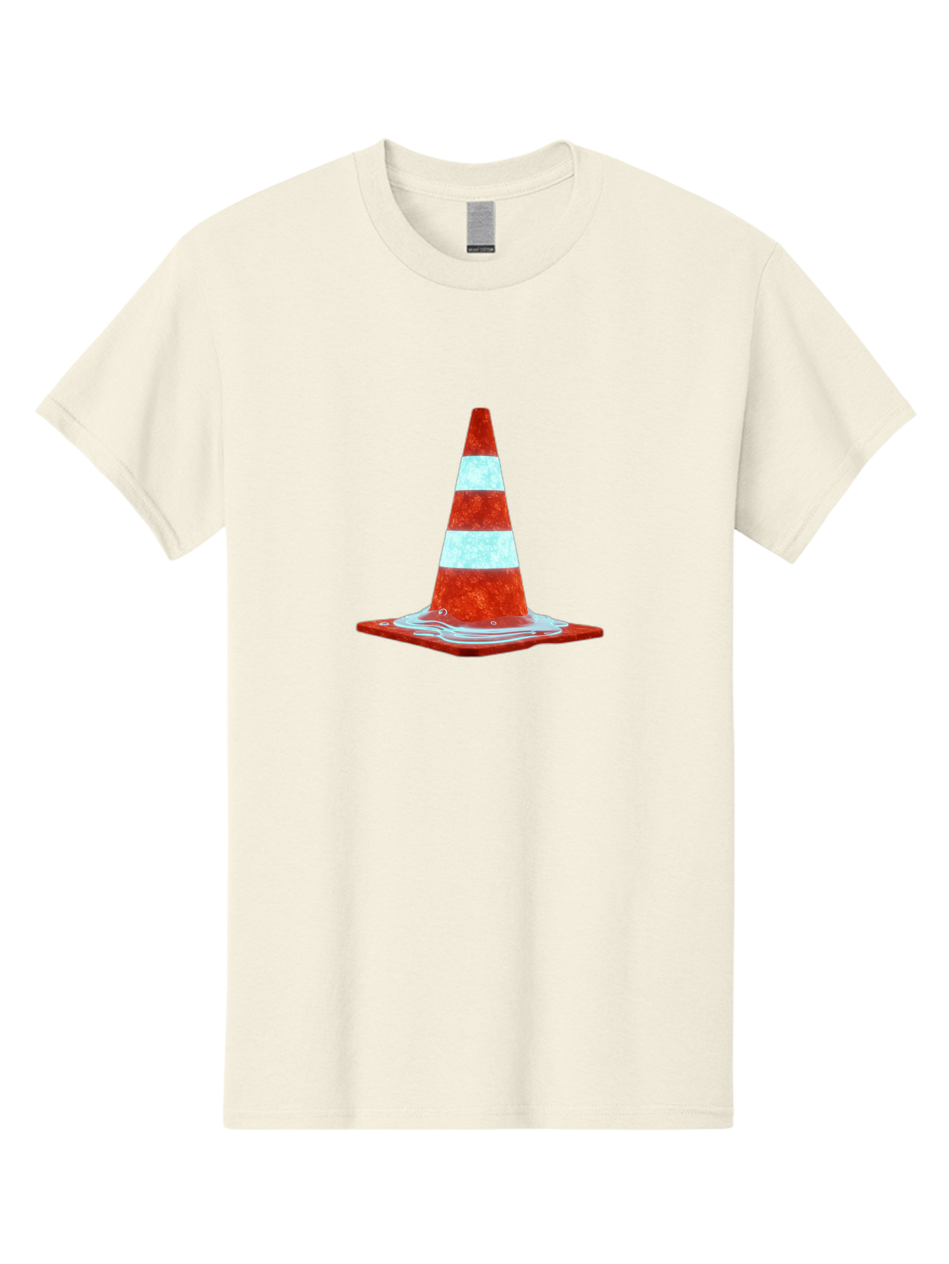 Traffic-Cone-Melting-1 Men'S Graphic Tee, 100% Cotton, Comfortable Casual Summer Wear, Machine Washable, Vintage Camera, Old Camera, Antique Camera, Black Camera, Classic Photography, Photography Equipment, Nostalgic Device, Film Camera, Ban841 5