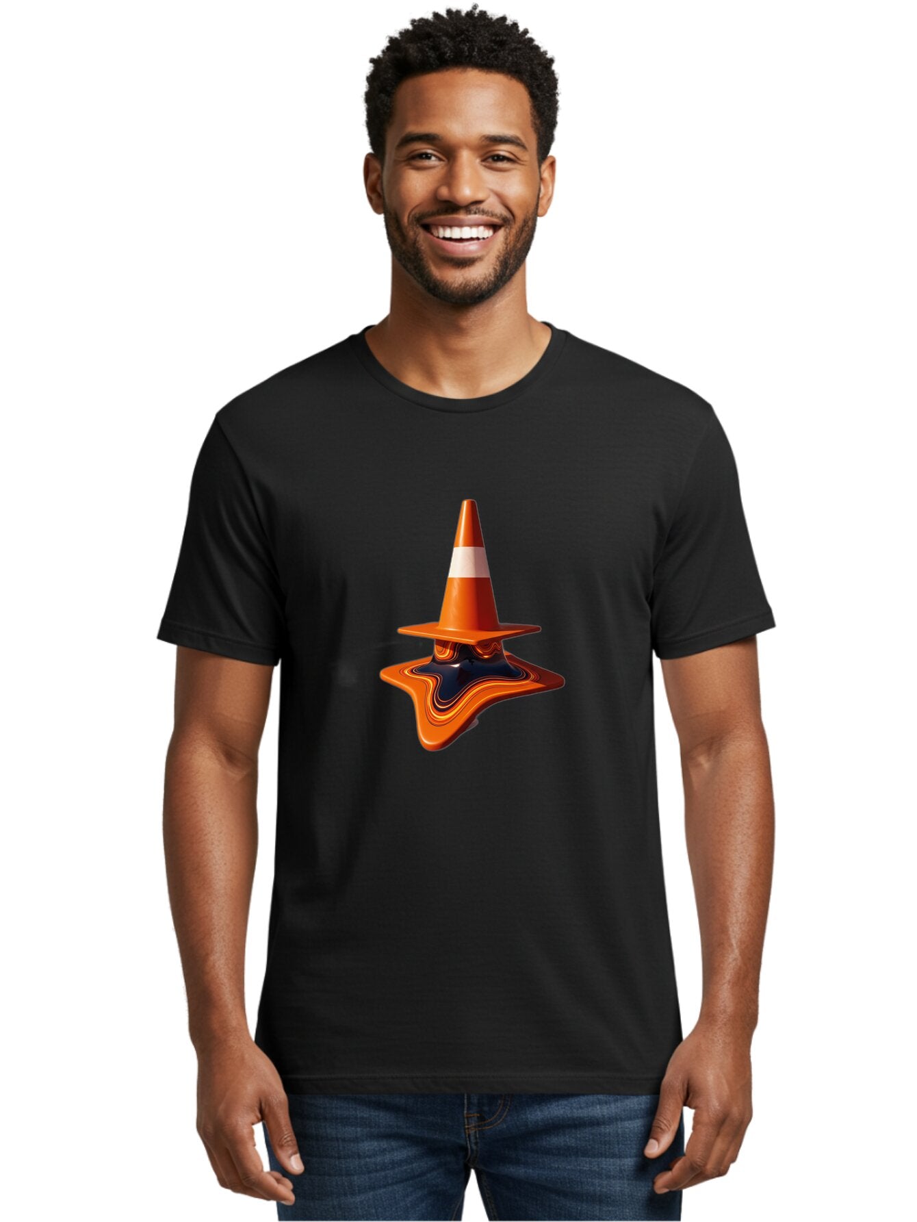 Traffic-Cone-Melting Men'S Graphic Tee, 100% Cotton, Comfortable Casual Summer Wear, Machine Washable, Vintage Camera, Old Camera, Antique Camera, Black Camera, Classic Photography, Photography Equipment, Nostalgic Device, Film Camera, Ban842 23