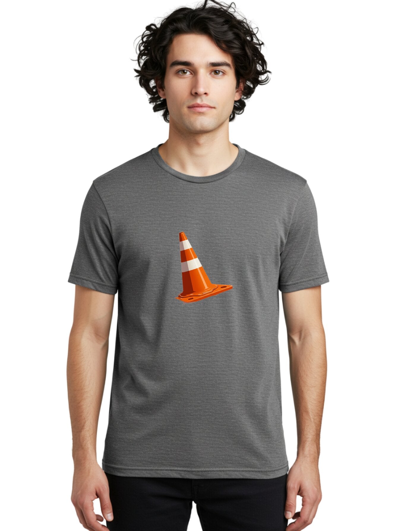 Traffic-Cone Men'S Graphic Tee, 100% Cotton, Comfortable Casual Summer Wear, Machine Washable, Vintage Camera, Old Camera, Antique Camera, Black Camera, Classic Photography, Photography Equipment, Nostalgic Device, Film Camera, Camera Art Ban844 17