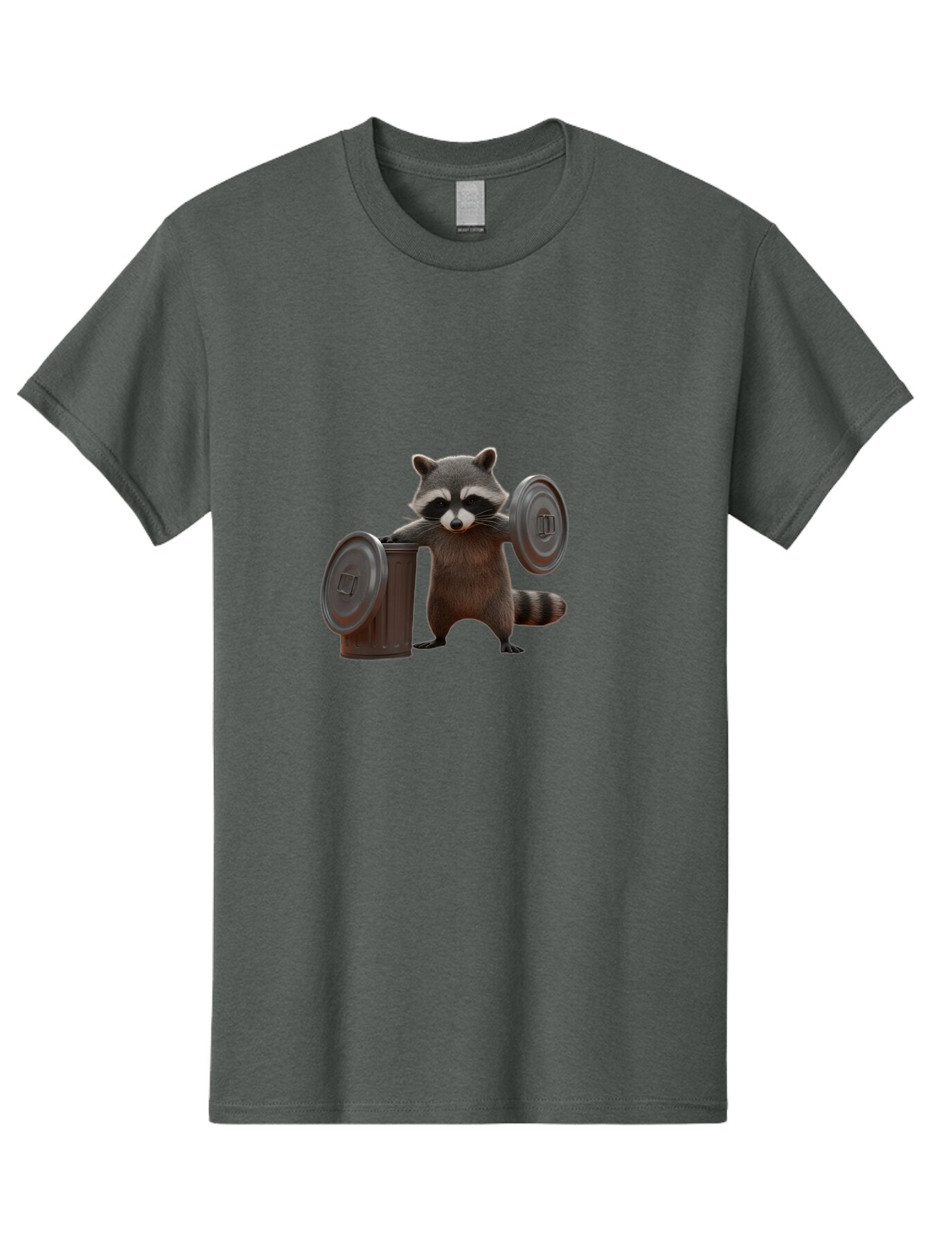 Trash-Can-Dumbbell-Raccoon Men'S Graphic Tee, 100% Cotton, Comfortable Casual Summer Wear, Machine Washable, Vintage Camera, Old Camera, Antique Camera, Black Camera, Classic Photography, Photography Equipment, Nostalgic Device, Film Camera, Ban846 7