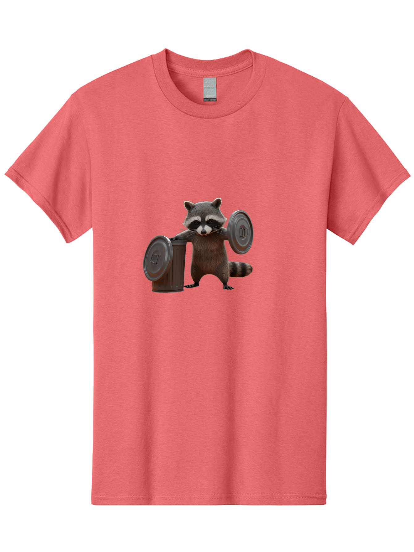 Trash-Can-Dumbbell-Raccoon Men'S Graphic Tee, 100% Cotton, Comfortable Casual Summer Wear, Machine Washable, Vintage Camera, Old Camera, Antique Camera, Black Camera, Classic Photography, Photography Equipment, Nostalgic Device, Film Camera, Ban846 9