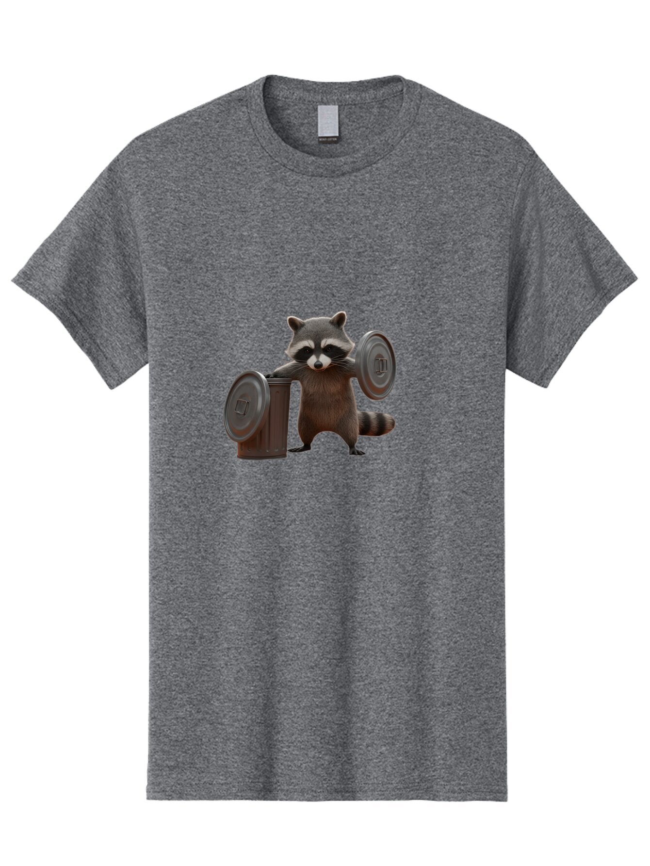 Trash-Can-Dumbbell-Raccoon Men'S Graphic Tee, 100% Cotton, Comfortable Casual Summer Wear, Machine Washable, Vintage Camera, Old Camera, Antique Camera, Black Camera, Classic Photography, Photography Equipment, Nostalgic Device, Film Camera, Ban846 5